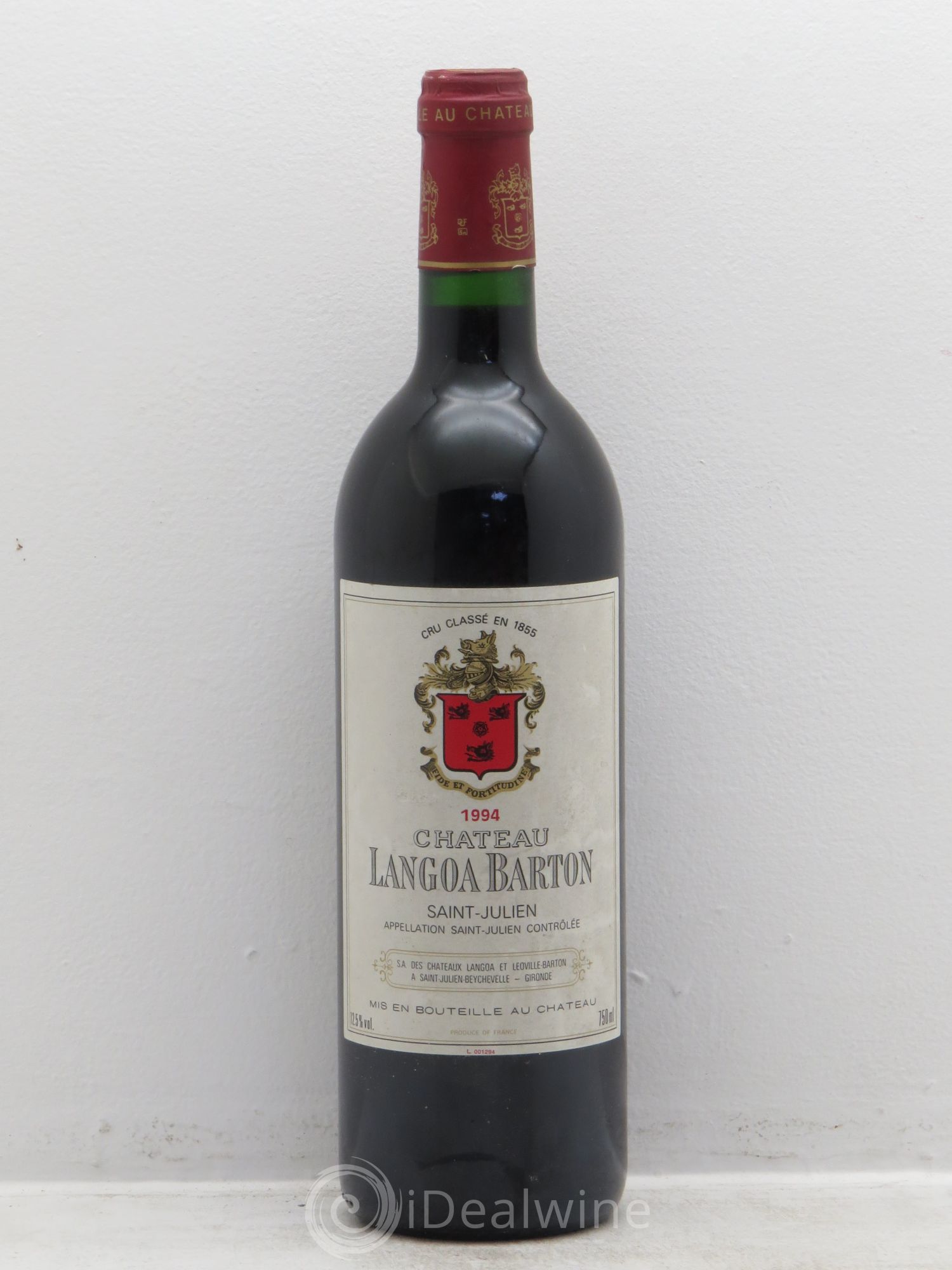 Château Langoa Barton 3ème Grand Cru Classé 1994 - Lot de 1 bouteille - 0
