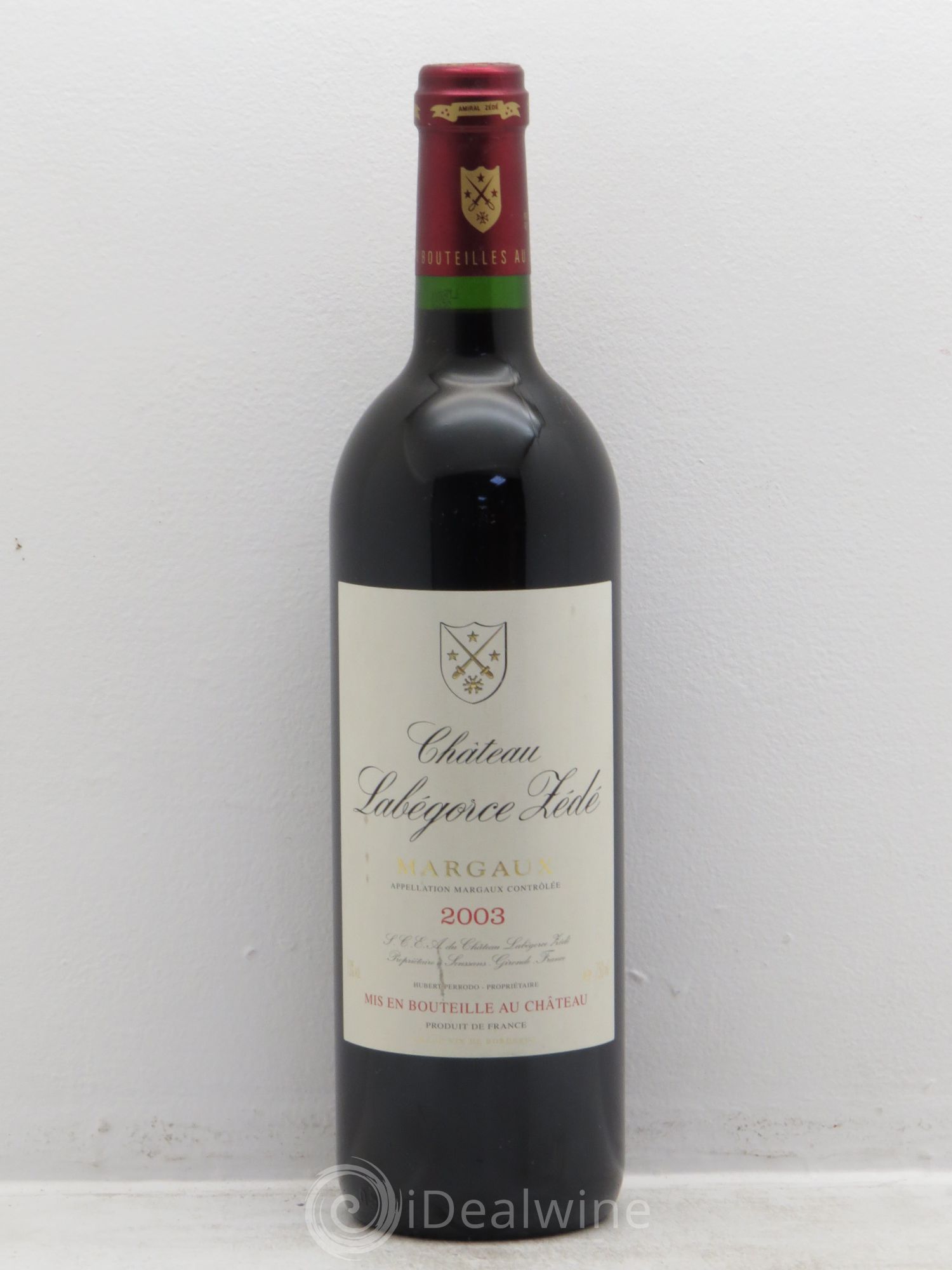Château Labegorce Zédé Cru Bourgeois 2003 - Lot de 6 bouteilles - 0