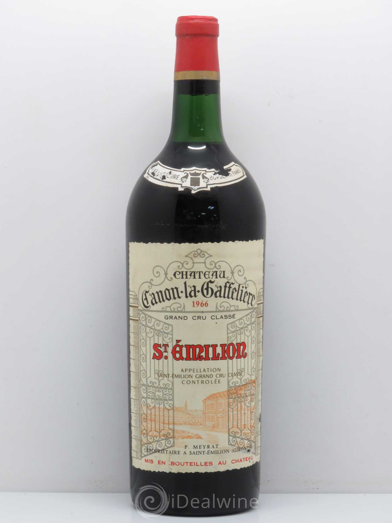 Château Canon la Gaffelière 1er Grand Cru Classé B 1966 - Lot de 1 magnum - 0