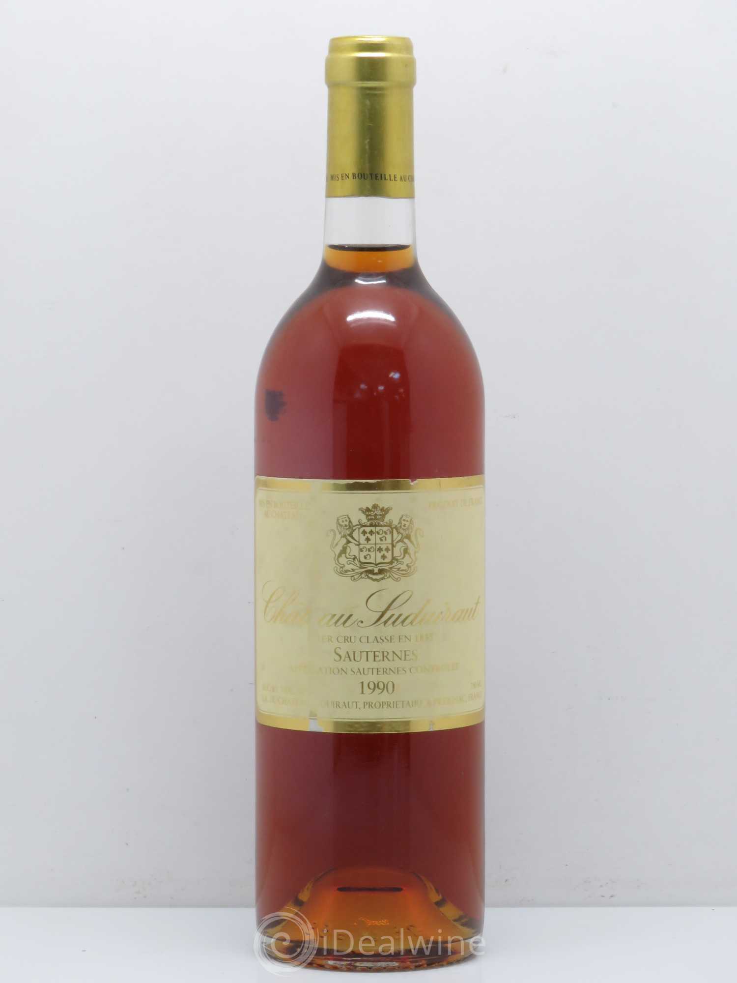 Château Suduiraut 1er Grand Cru Classé 1990 - Lotto di 1 bottiglia - 0