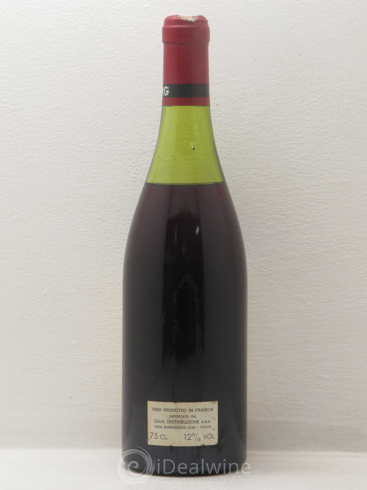 Richebourg Grand Cru Domaine de la Romanée-Conti Export Italie 1979 - Lot de 1 bouteille - 1