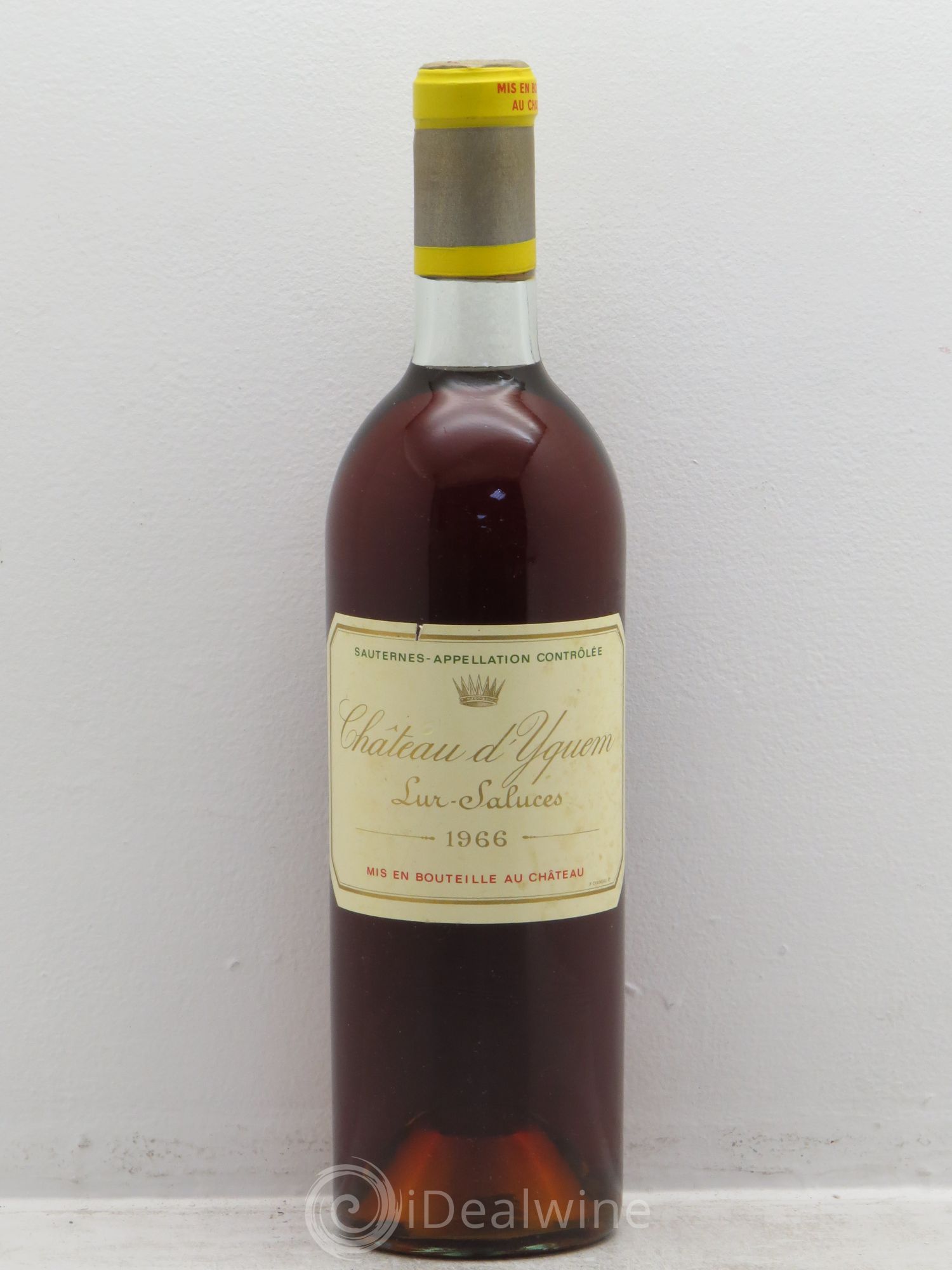 Château d' Yquem 1er Cru Classé Supérieur 1966 - Lotto di 1 bottiglia - 0
