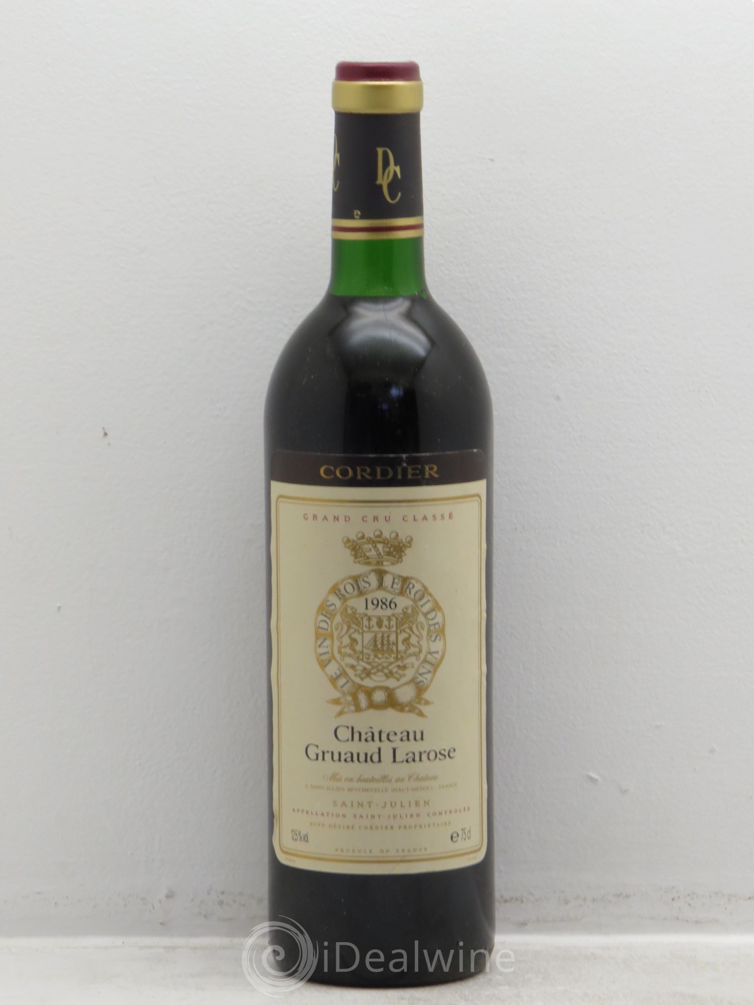 Château Gruaud Larose 2ème Grand Cru Classé 1986 - Lot de 1 bouteille - 0