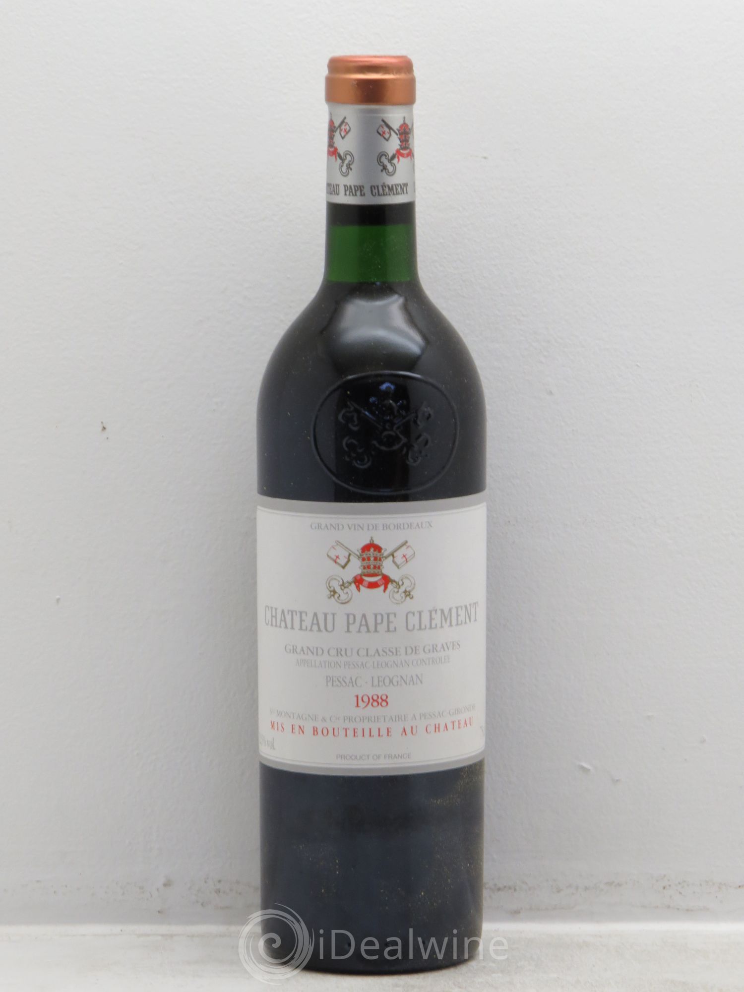Château Pape Clément Cru Classé de Graves 1988 - Lot de 6 bouteilles - 0