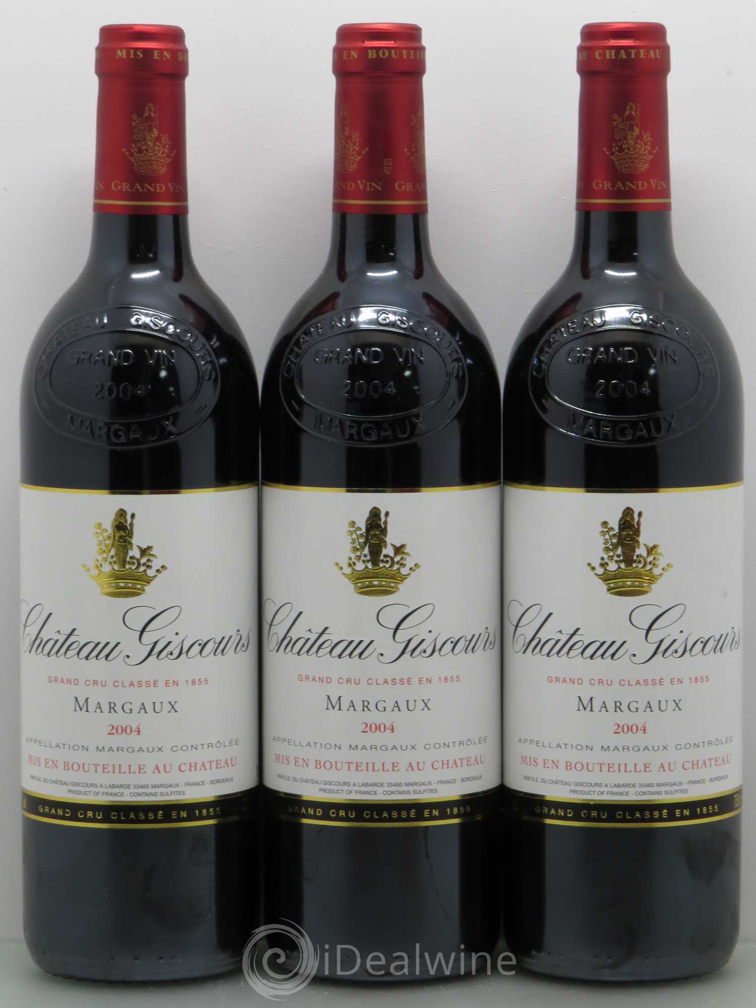 Château Giscours 3ème Grand Cru Classé 2004 - Lot de 6 bouteilles - 2