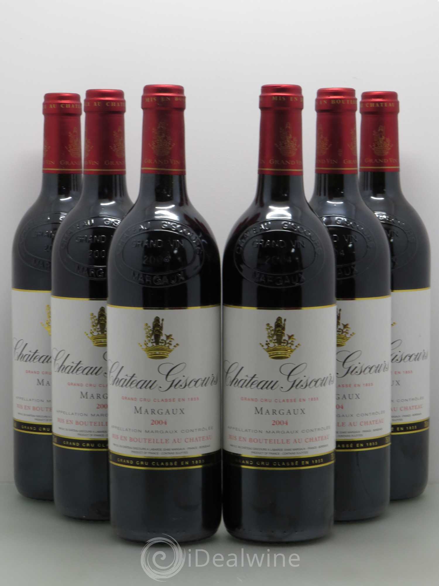 Château Giscours 3ème Grand Cru Classé 2004 - Lot de 6 bouteilles - 0