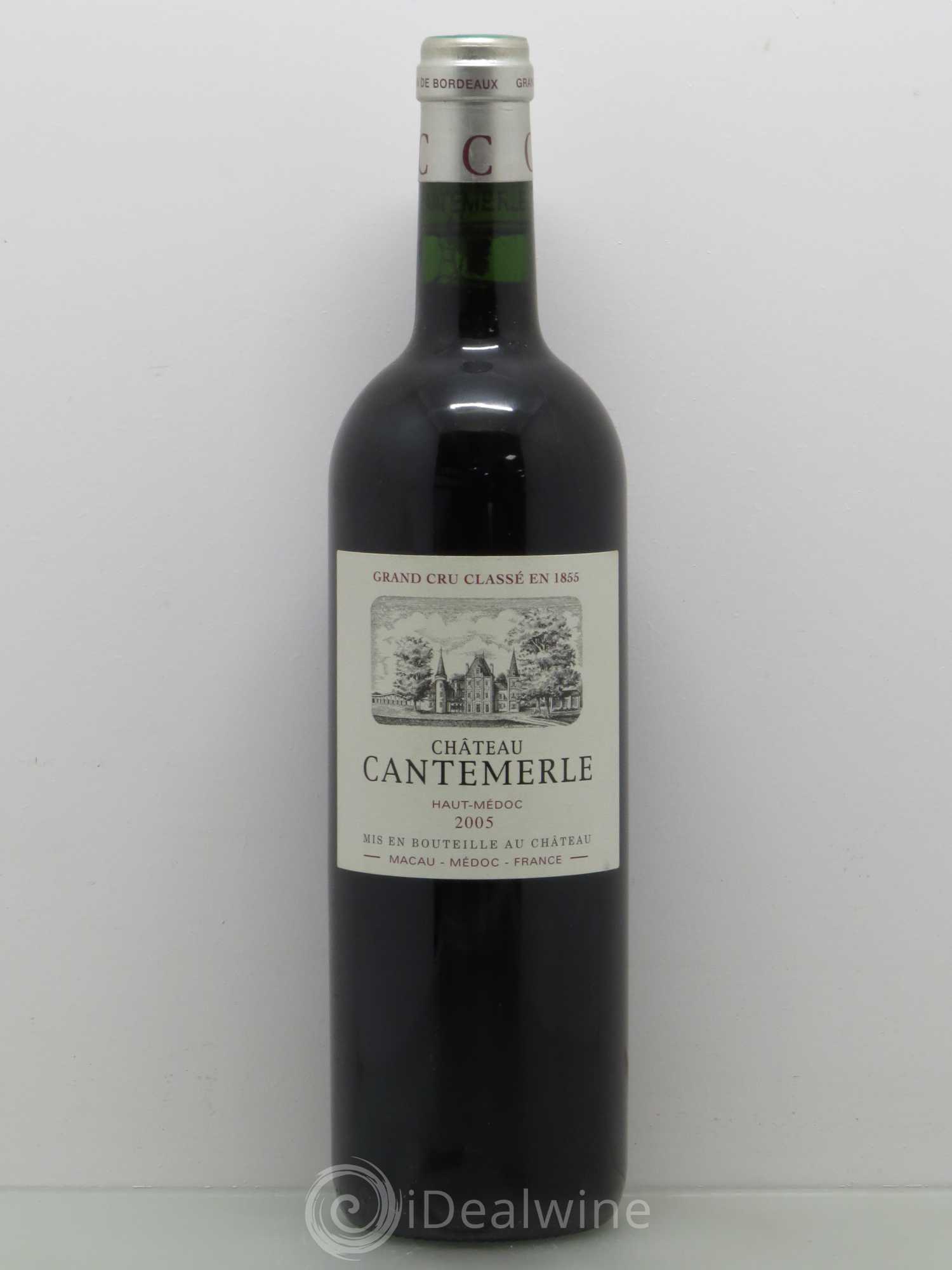 Château Cantemerle 5ème Grand Cru Classé 2005 - Lotto di 1 bottiglia - 0