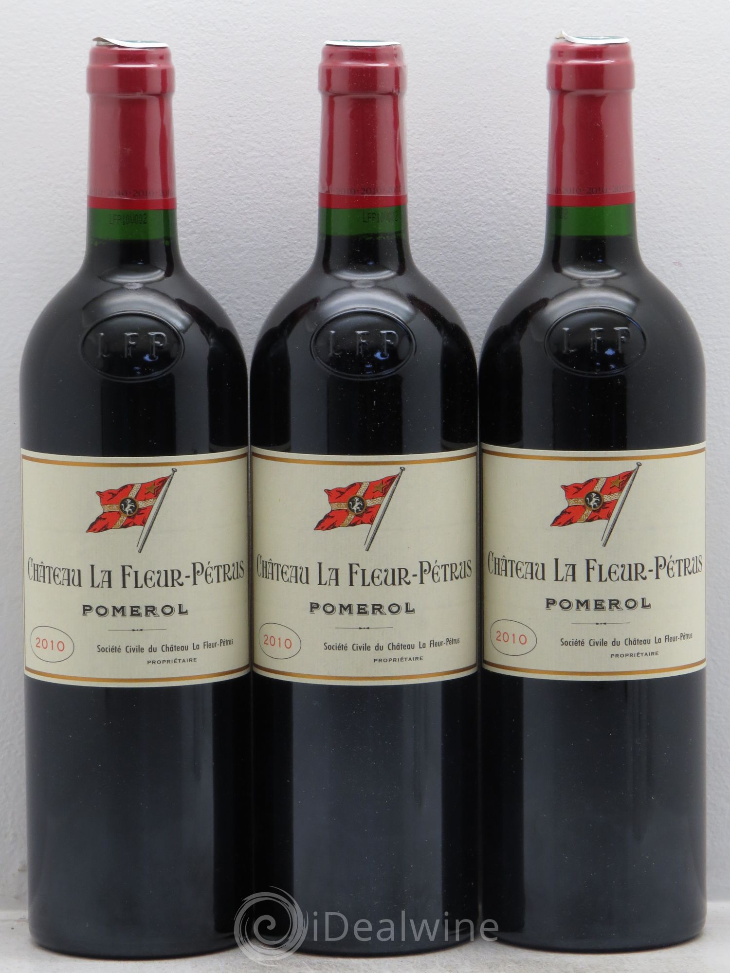 Château la Fleur Petrus 2010 - Lot de 3 bouteilles - 0