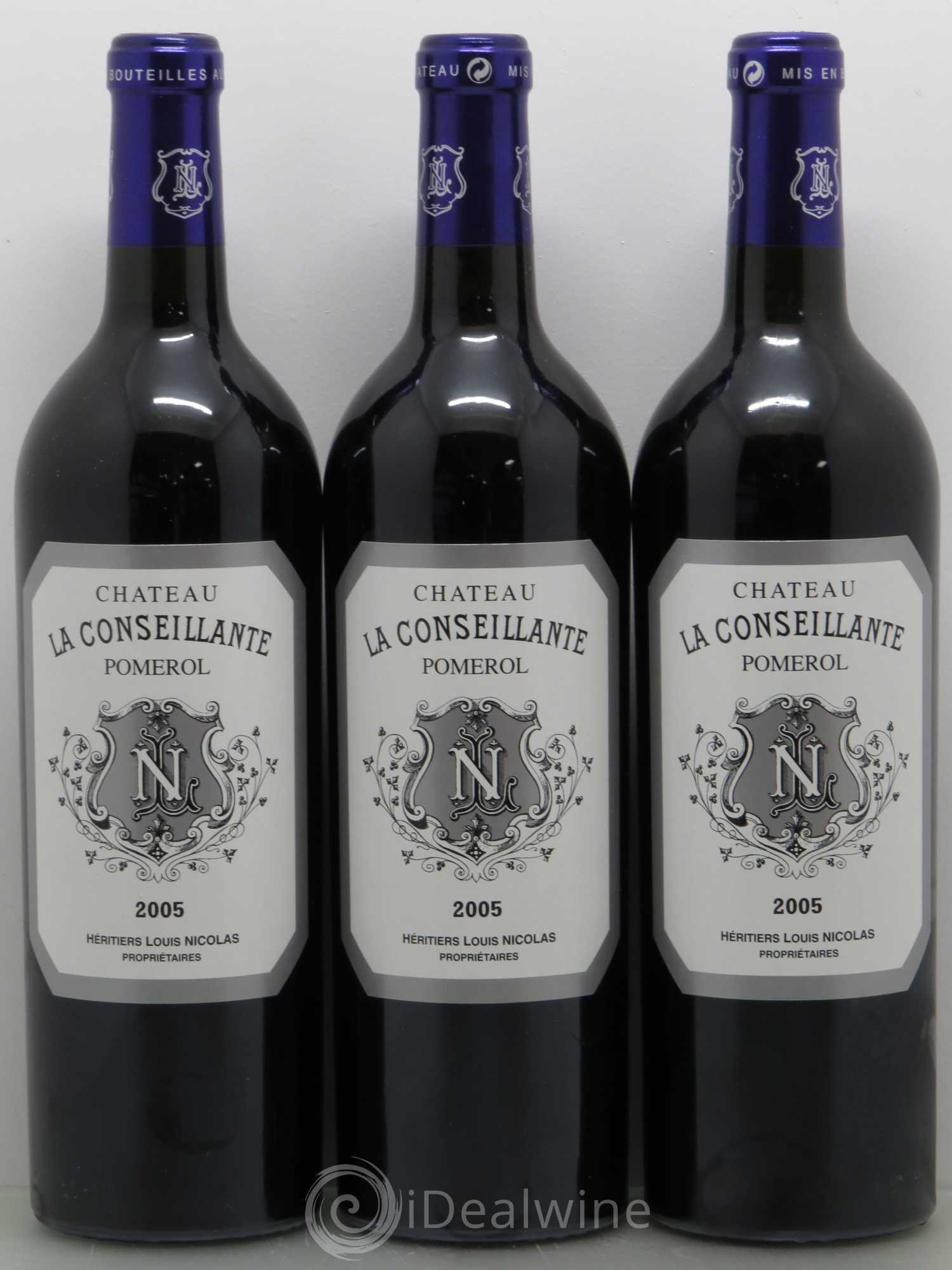 Château la Conseillante 2005 - Lot de 3 bouteilles - 0