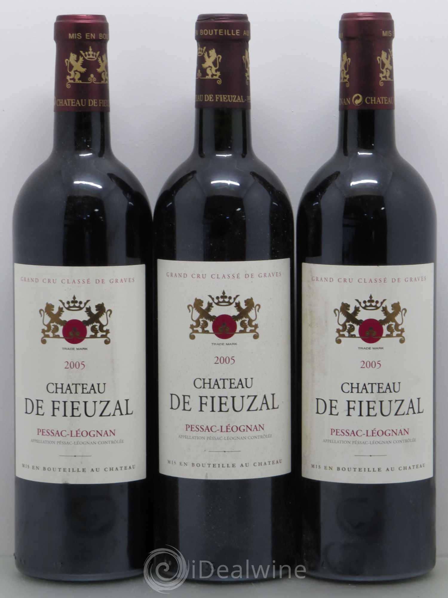 Château de Fieuzal Cru Classé de Graves 2005 - Lot de 6 bouteilles - 2