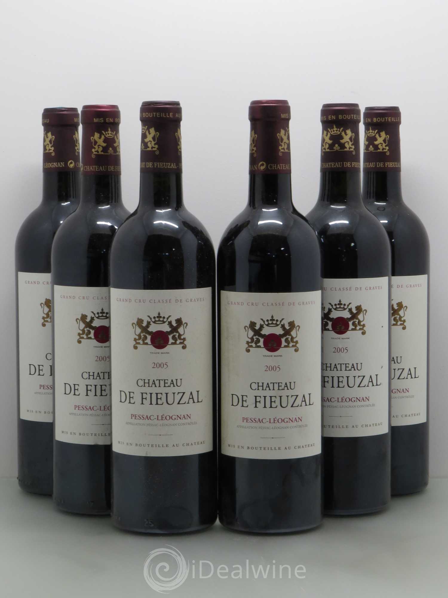 Château de Fieuzal Cru Classé de Graves 2005 - Lot de 6 bouteilles - 0