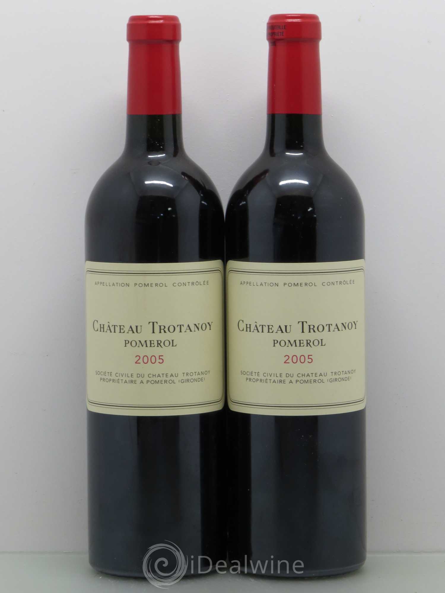 Château Trotanoy 2005 - Lot de 2 bouteilles - 0