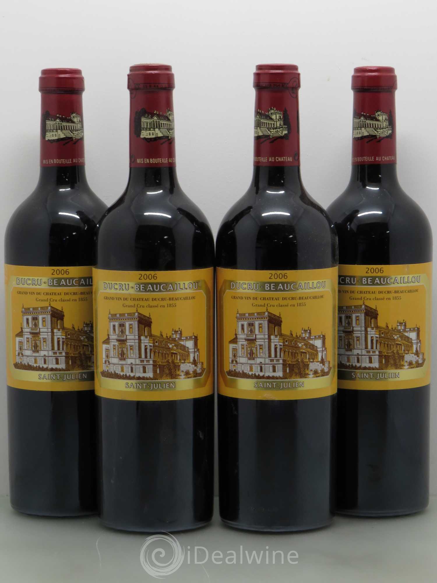 Château Ducru Beaucaillou 2ème Grand Cru Classé 2006 - Lot de 4 bouteilles - 0