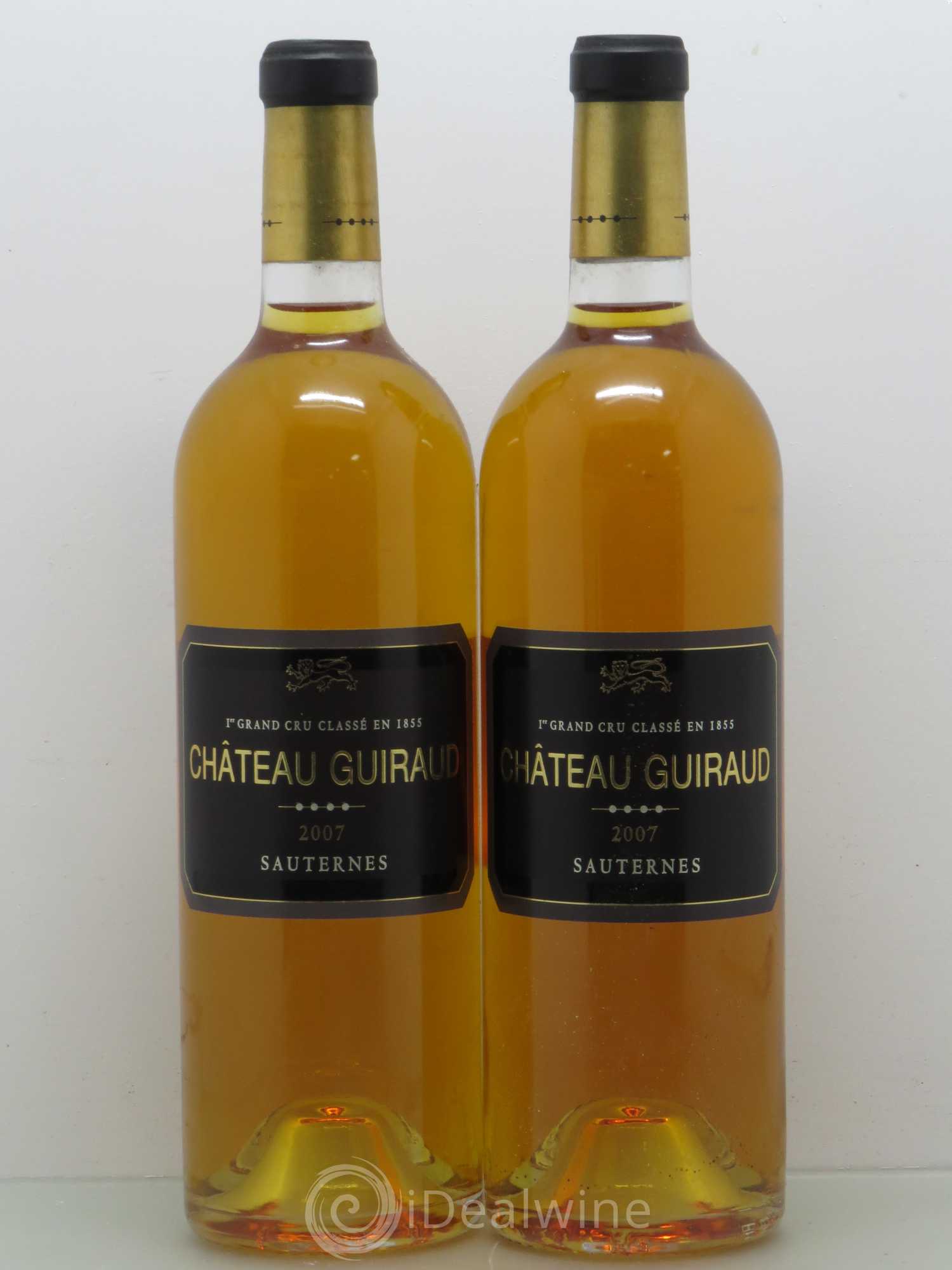Château Guiraud 1er Grand Cru Classé 2007 - Lotto di 2 bottiglie - 0