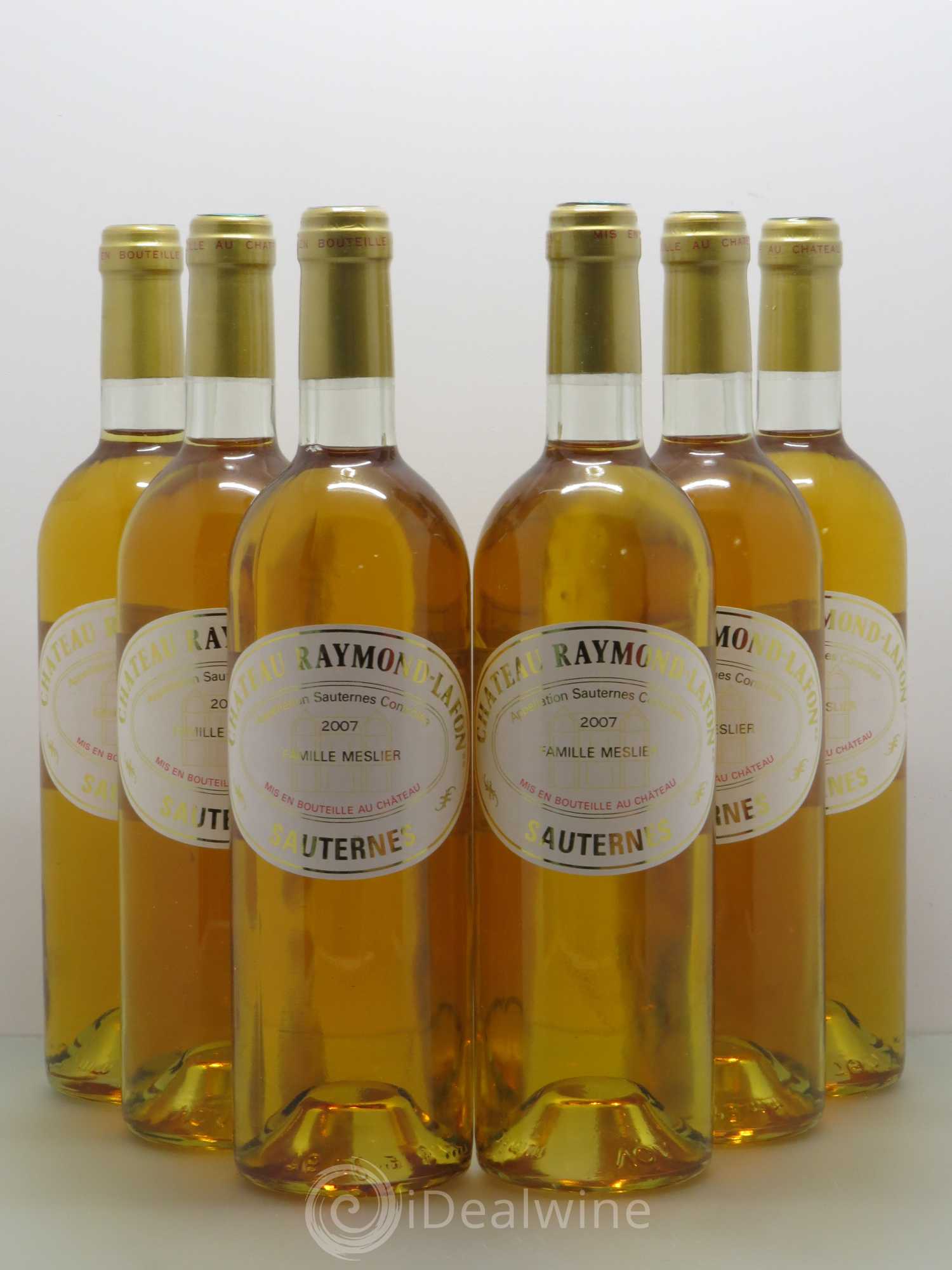 Château Raymond Lafon 2007 - Lotto di 6 bottiglie - 0