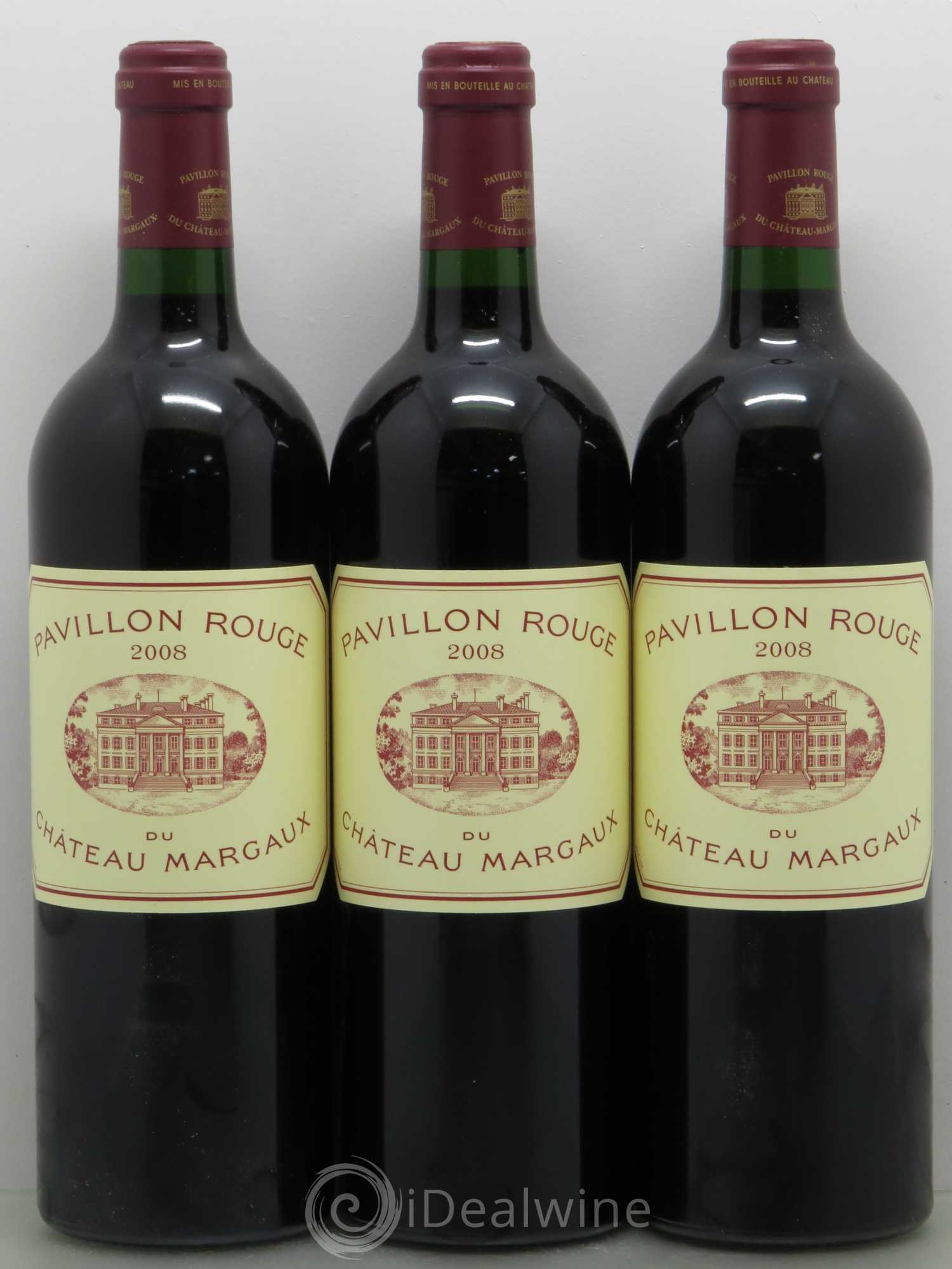 Pavillon Rouge du Château Margaux Second Vin 2008 - Lot de 6 bouteilles - 1