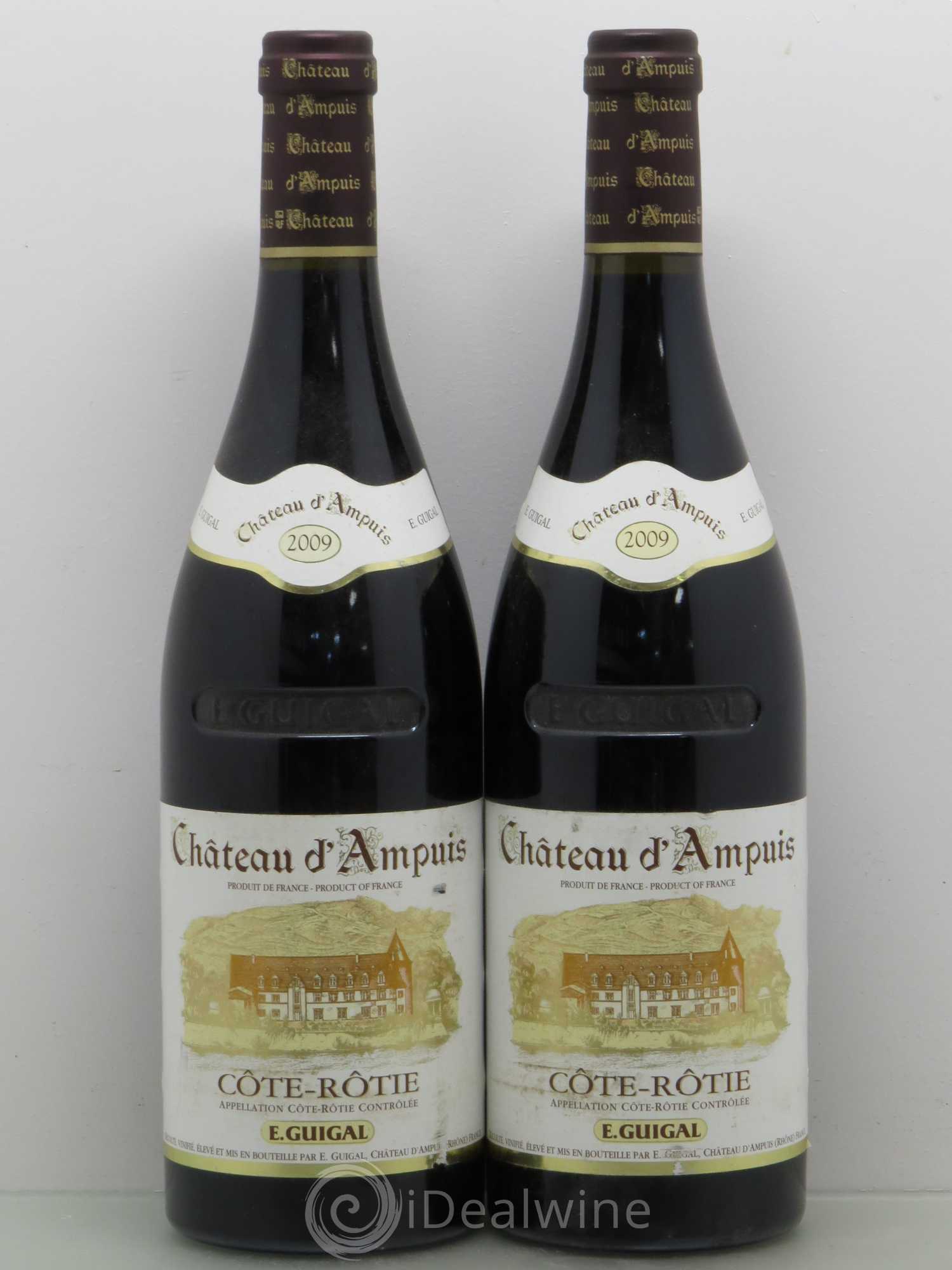 Côte-Rôtie Château d'Ampuis Guigal 2009 - Lot de 2 bouteilles - 0
