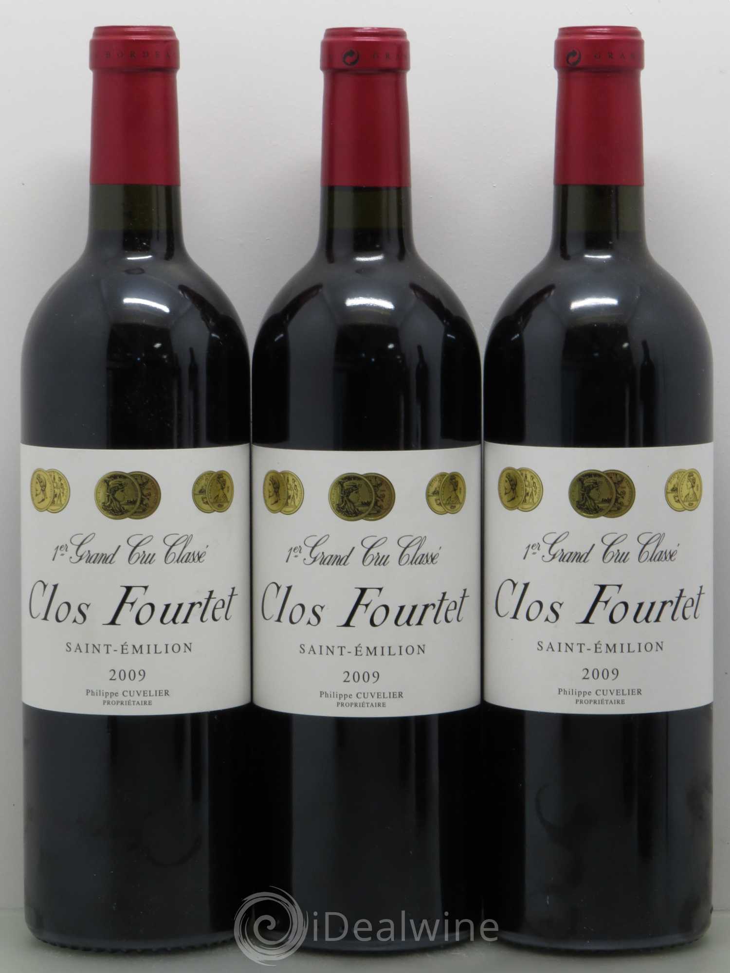 Clos Fourtet 1er Grand Cru Classé B 2009 - Lot de 6 bouteilles - 2