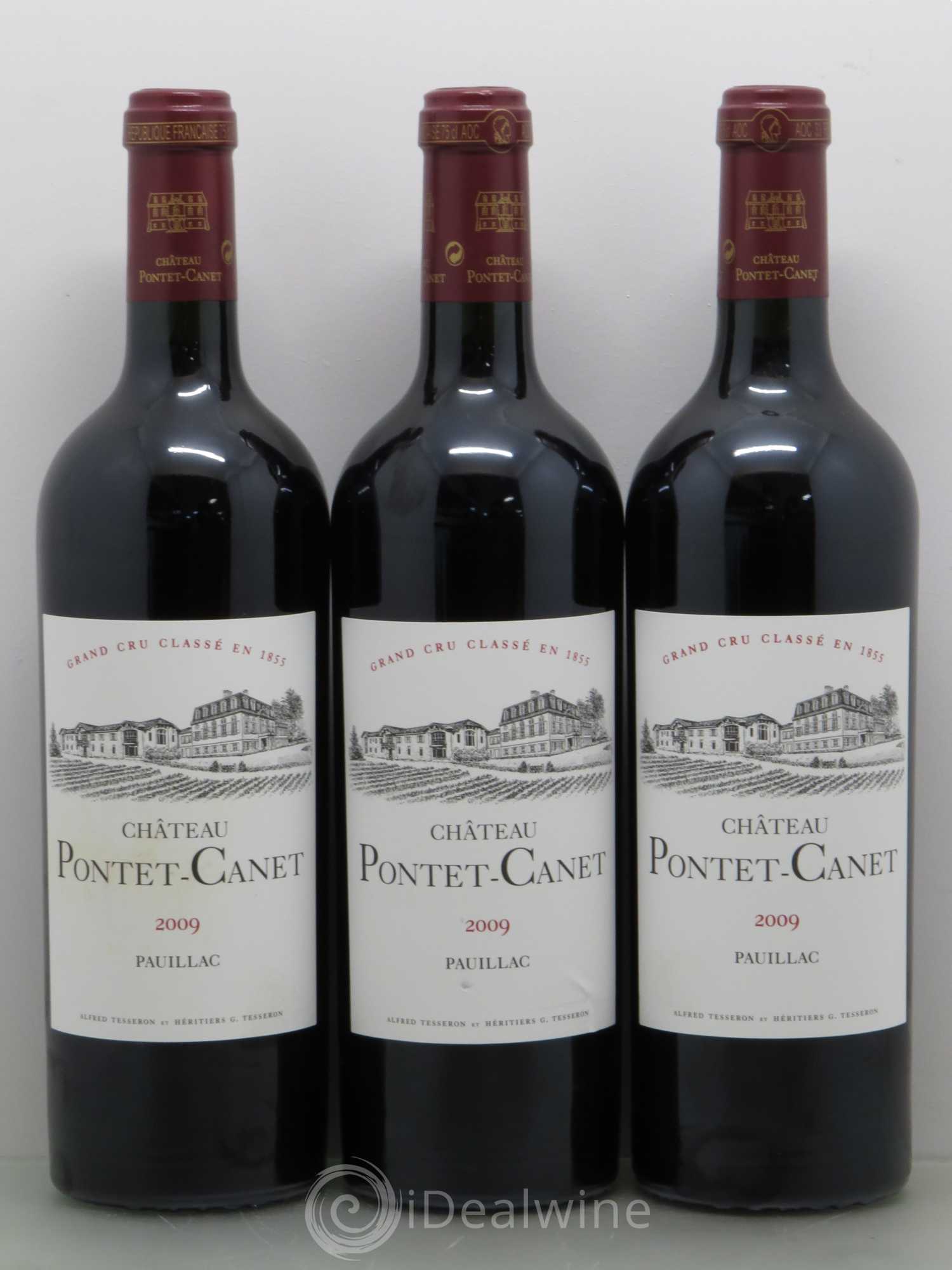 Château Pontet Canet 5ème Grand Cru Classé 2009 - Lot de 6 bouteilles - 2
