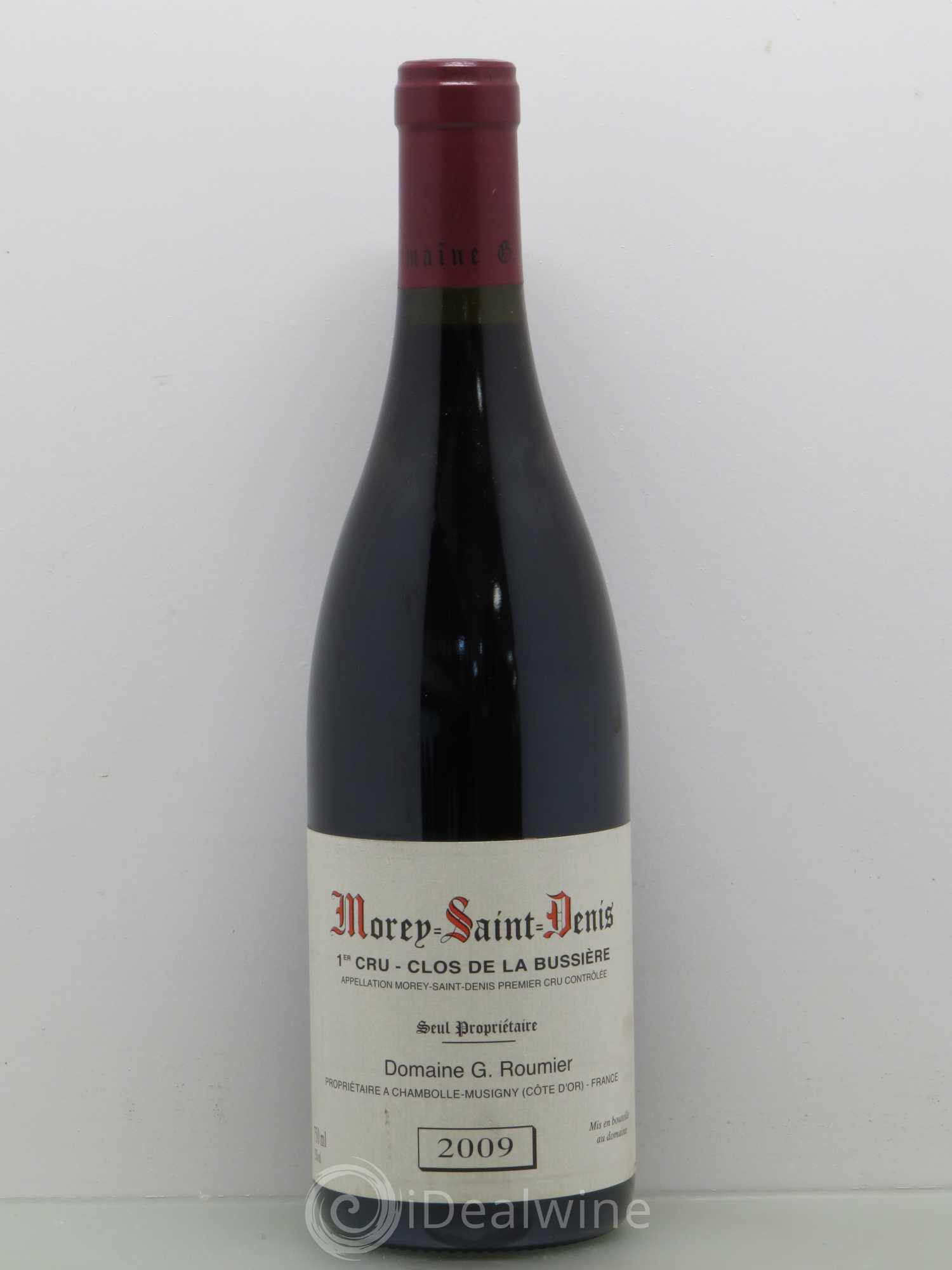 Morey-Saint-Denis 1er Cru Clos de la Bussière Georges Roumier (Domaine) 2009 - Lot de 1 bouteille - 0