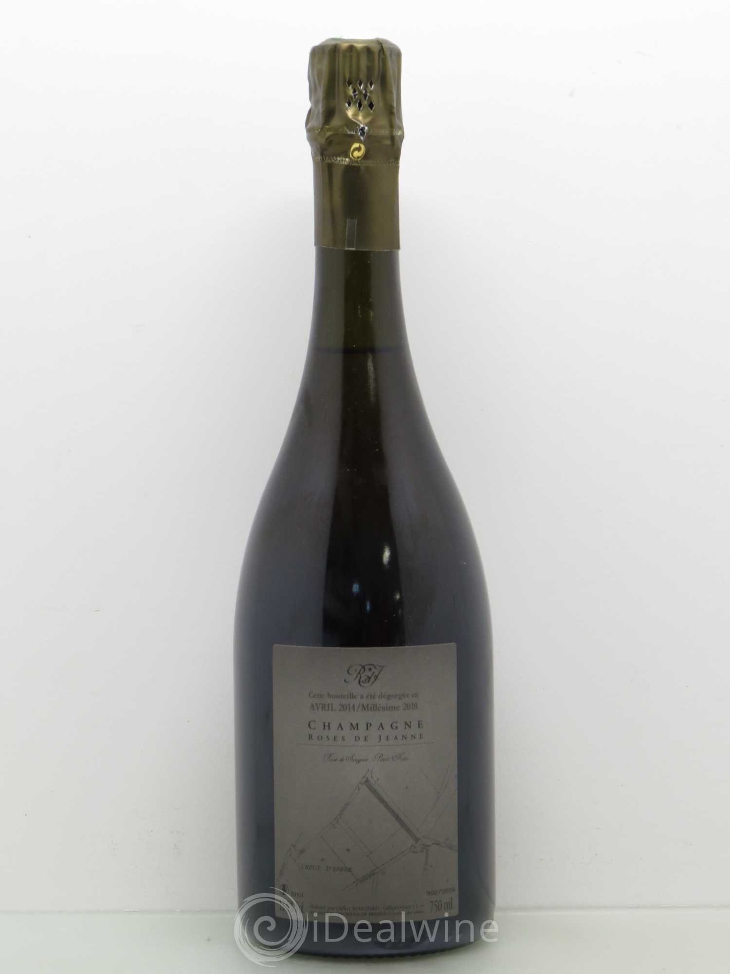 Roses de Jeanne Le Creux d'Enfer Cédric Bouchard 2010 - Lot de 1 bouteille - 0