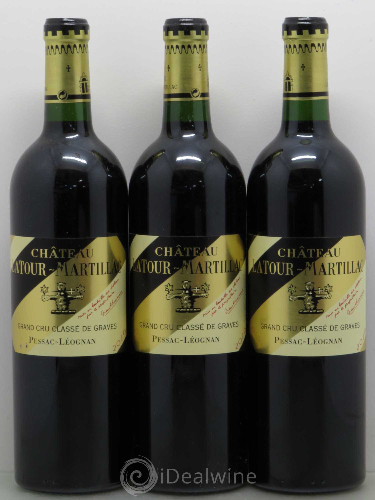 Château Latour-Martillac Cru Classé de Graves 2010 - Lotto di 6 bottiglie - 2