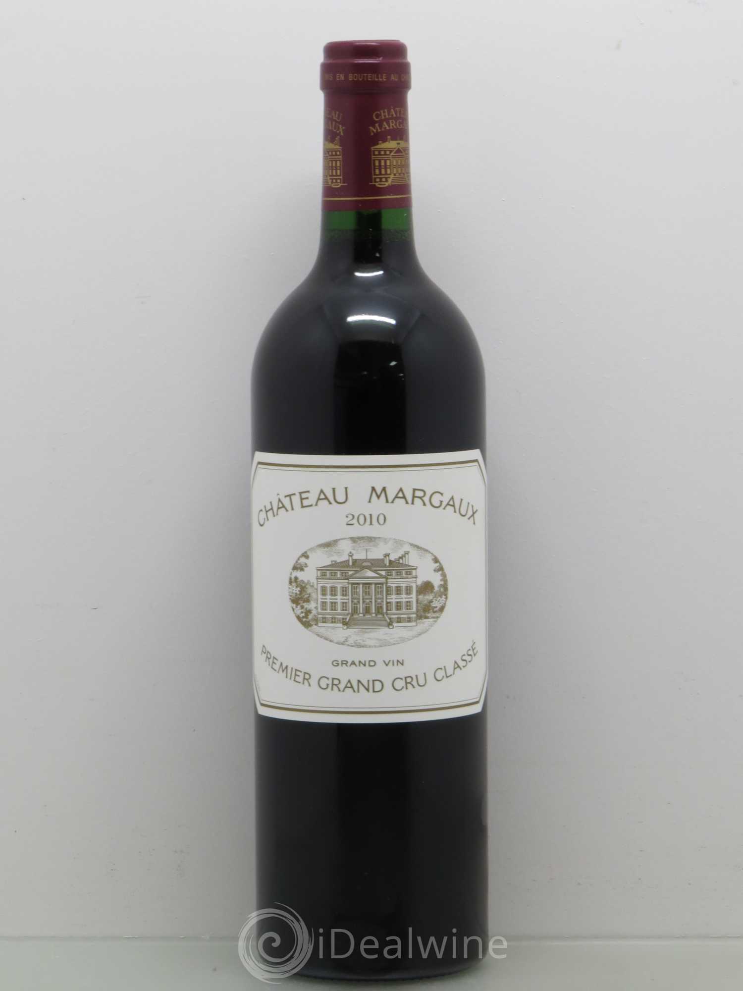 Château Margaux 1er Grand Cru Classé 2010 - Lot de 1 bouteille - 0