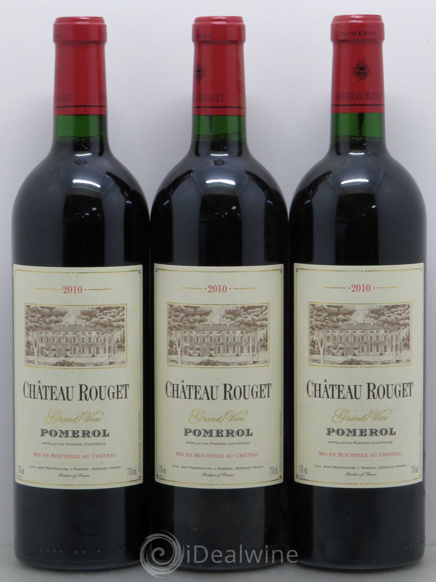 Château Rouget 2010 - Posten von 3 Flaschen - 0