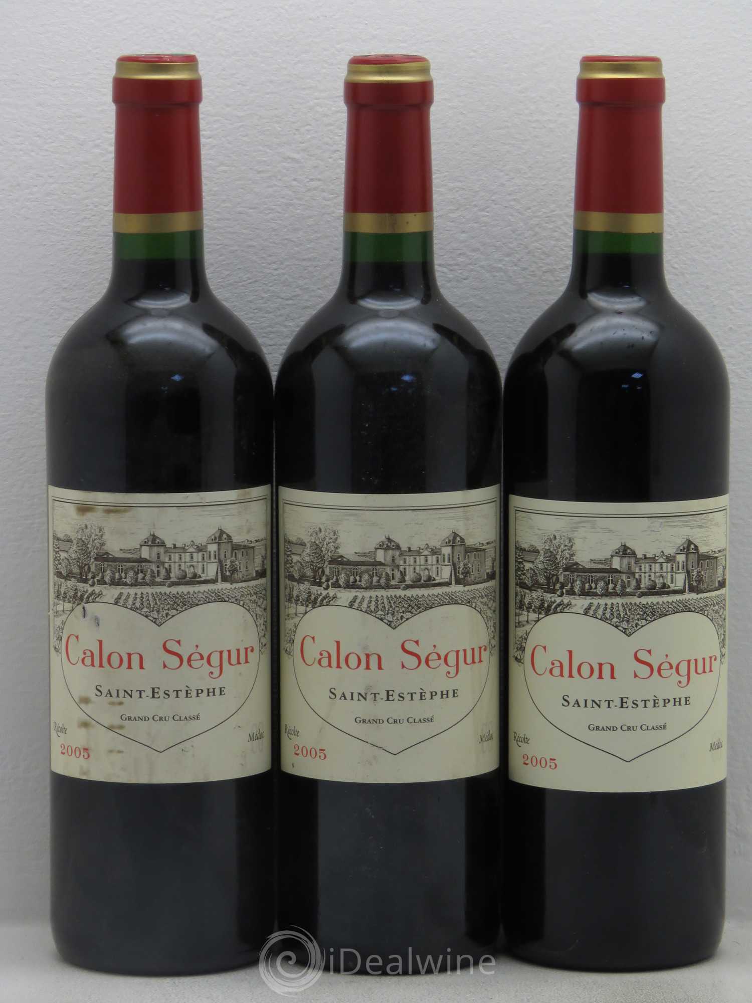 Château Calon Ségur 3ème Grand Cru Classé 2005 - Lot de 6 bouteilles - 2