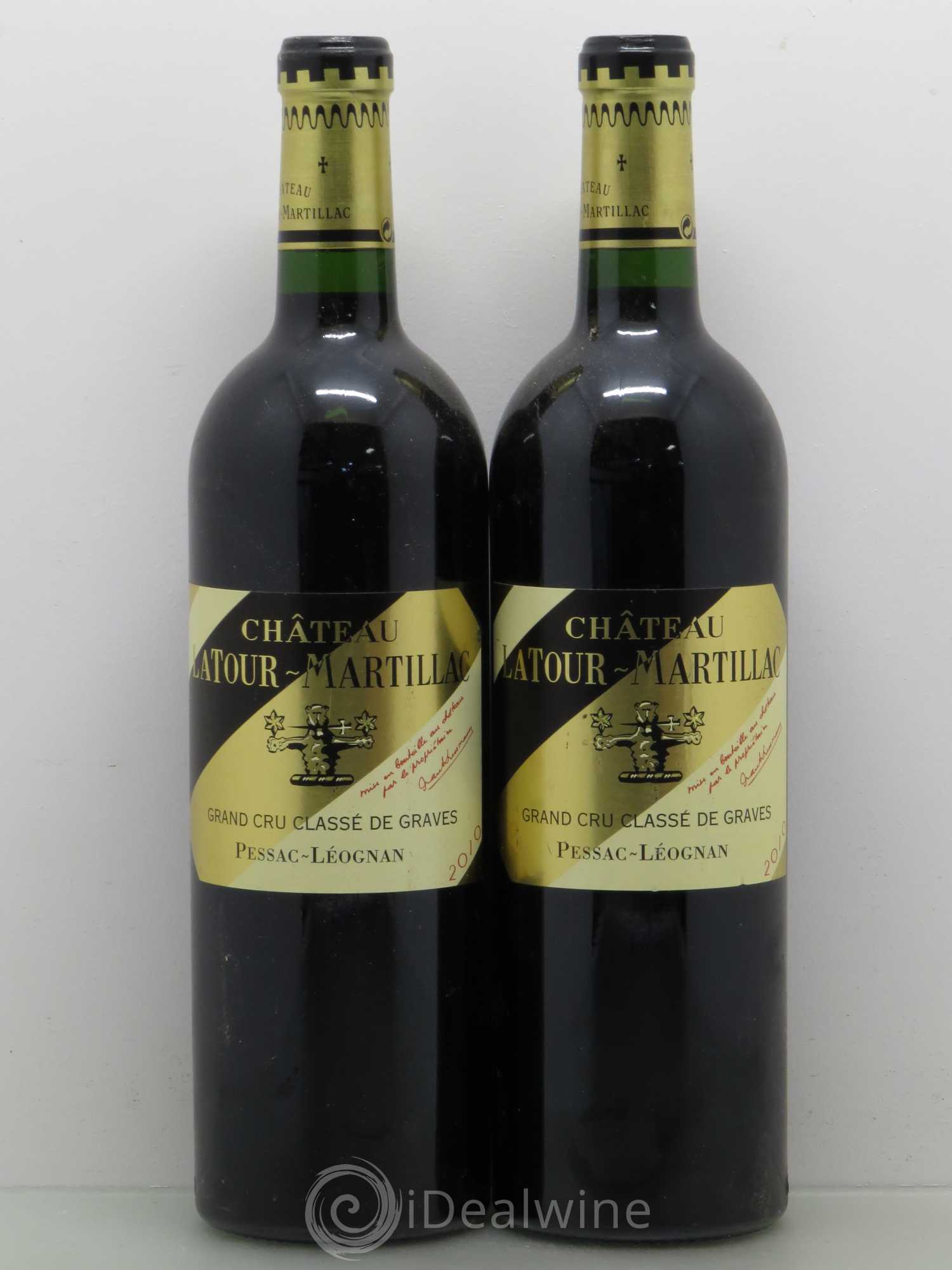 Château Latour-Martillac Cru Classé de Graves 2010 - Lotto di 5 bottiglie - 2