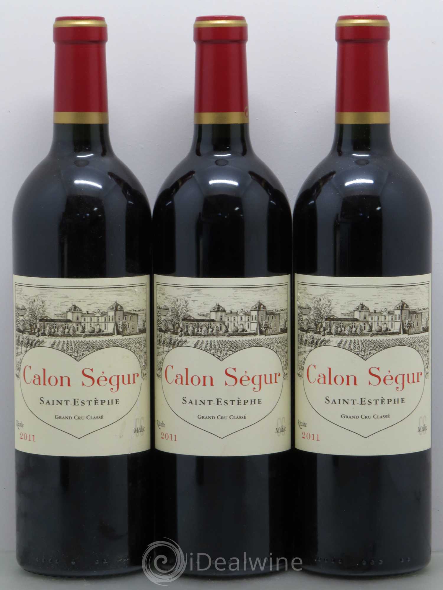 Château Calon Ségur 3ème Grand Cru Classé 2011 - Lot de 12 bouteilles - 1