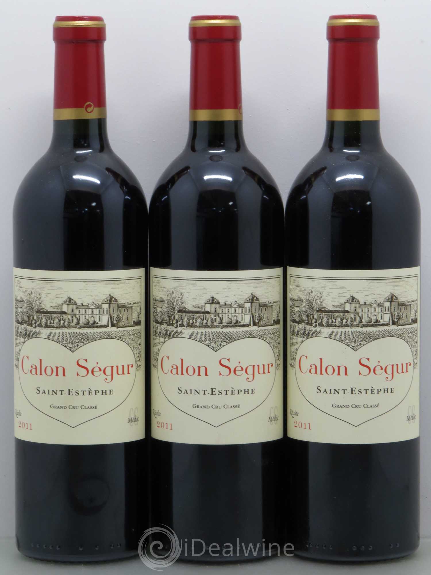 Château Calon Ségur 3ème Grand Cru Classé 2011 - Lot de 12 bouteilles - 2
