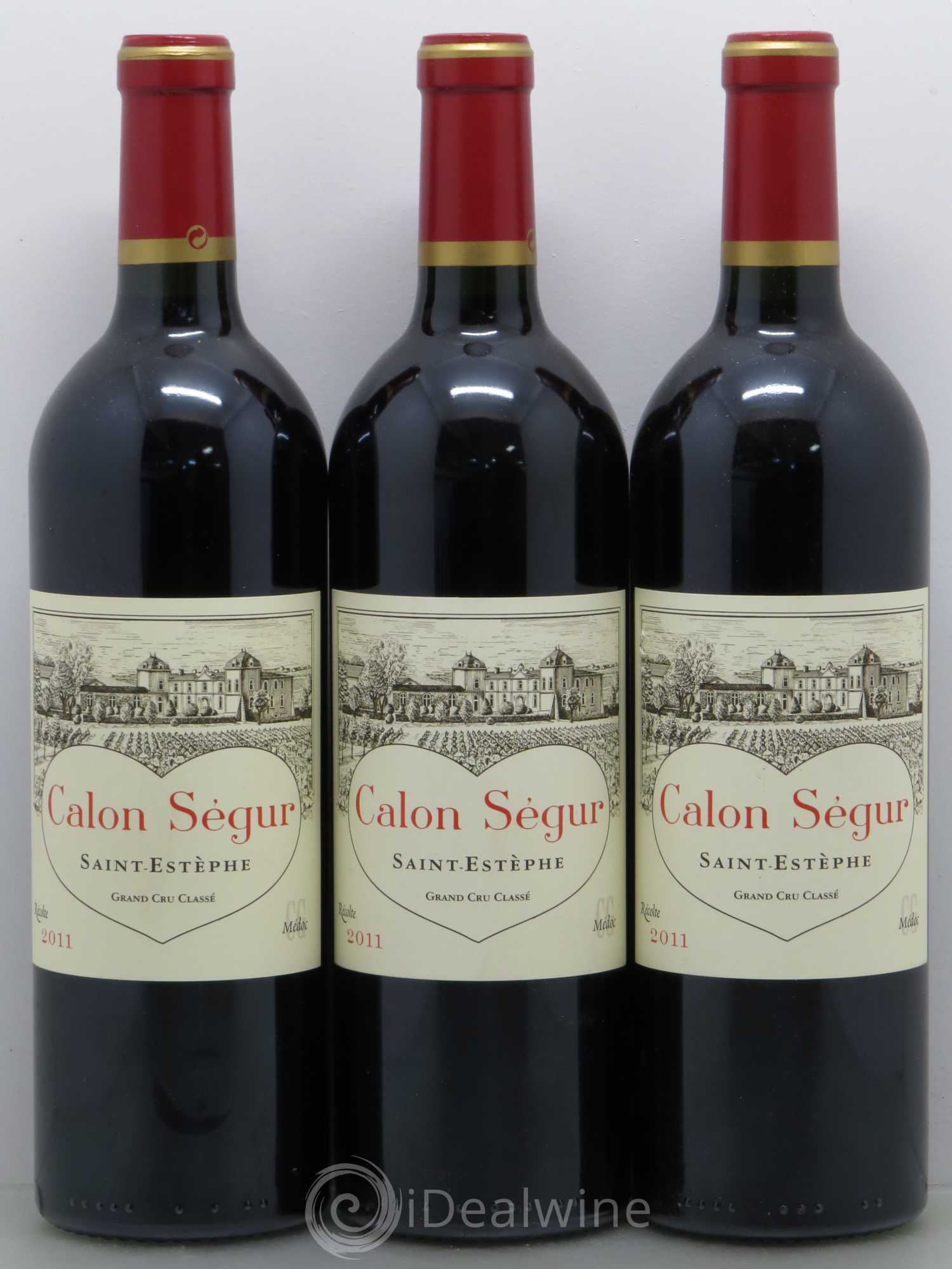 Château Calon Ségur 3ème Grand Cru Classé 2011 - Lot de 12 bouteilles - 3