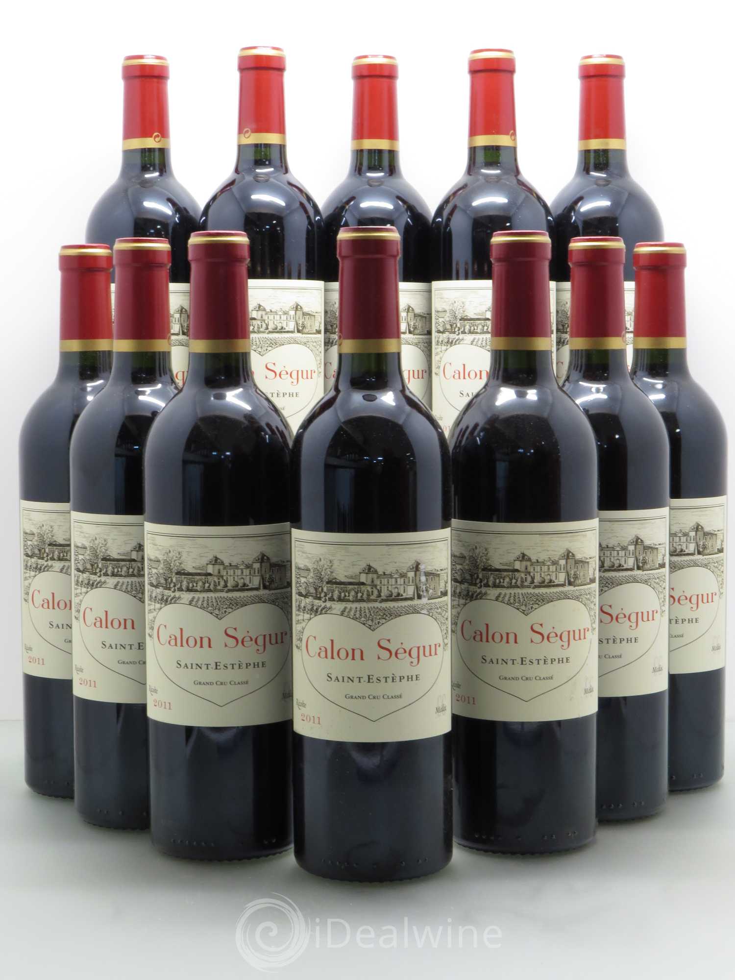 Château Calon Ségur 3ème Grand Cru Classé 2011 - Lot de 12 bouteilles - 0