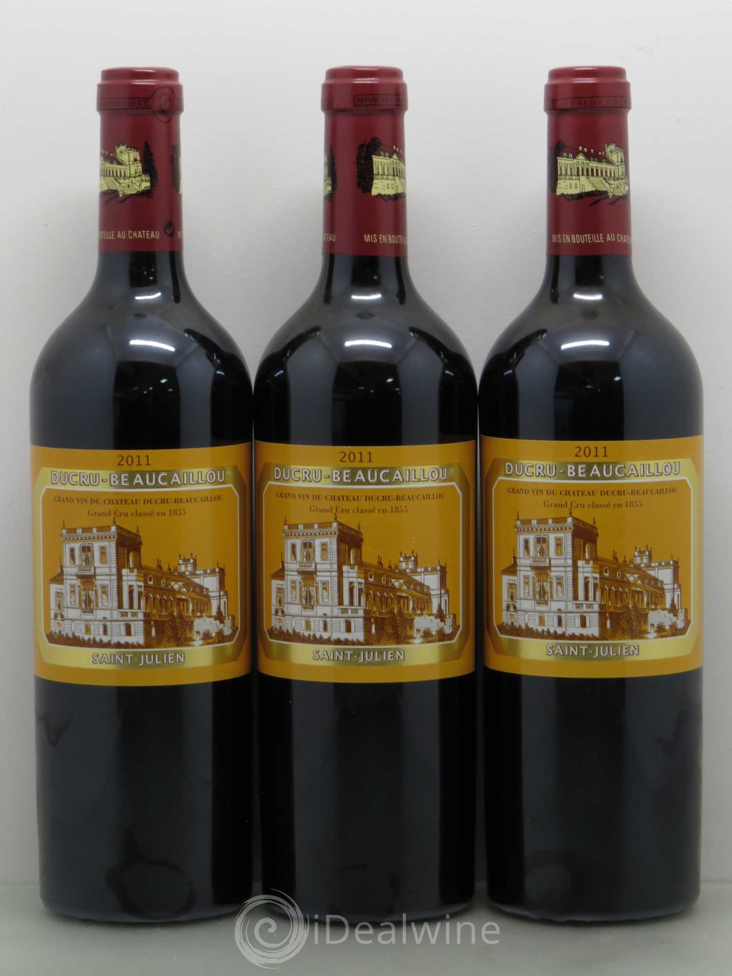 Château Ducru Beaucaillou 2ème Grand Cru Classé 2011 - Lot de 3 bouteilles - 0