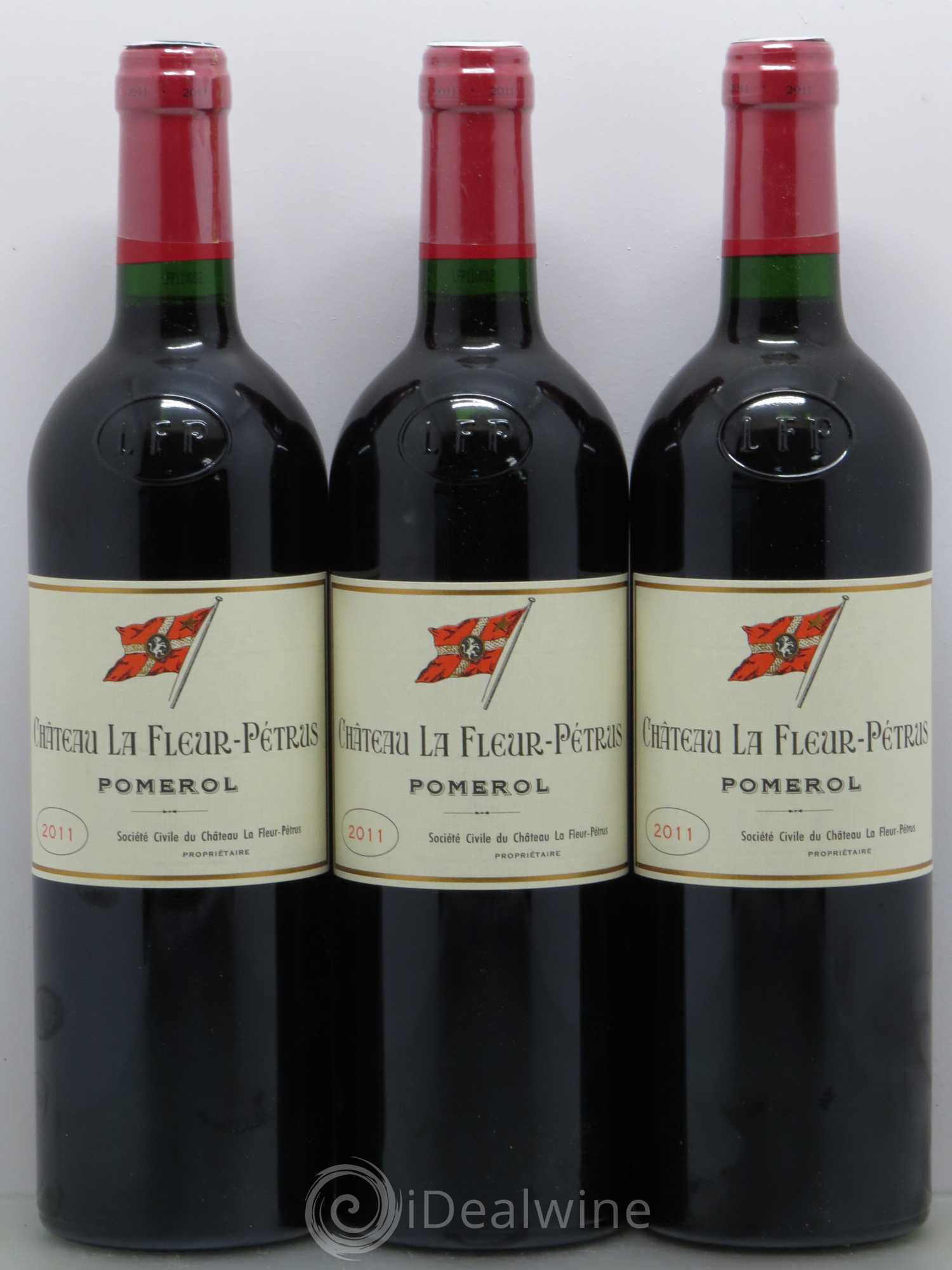 Château la Fleur Petrus 2011 - Lot de 3 bouteilles - 0