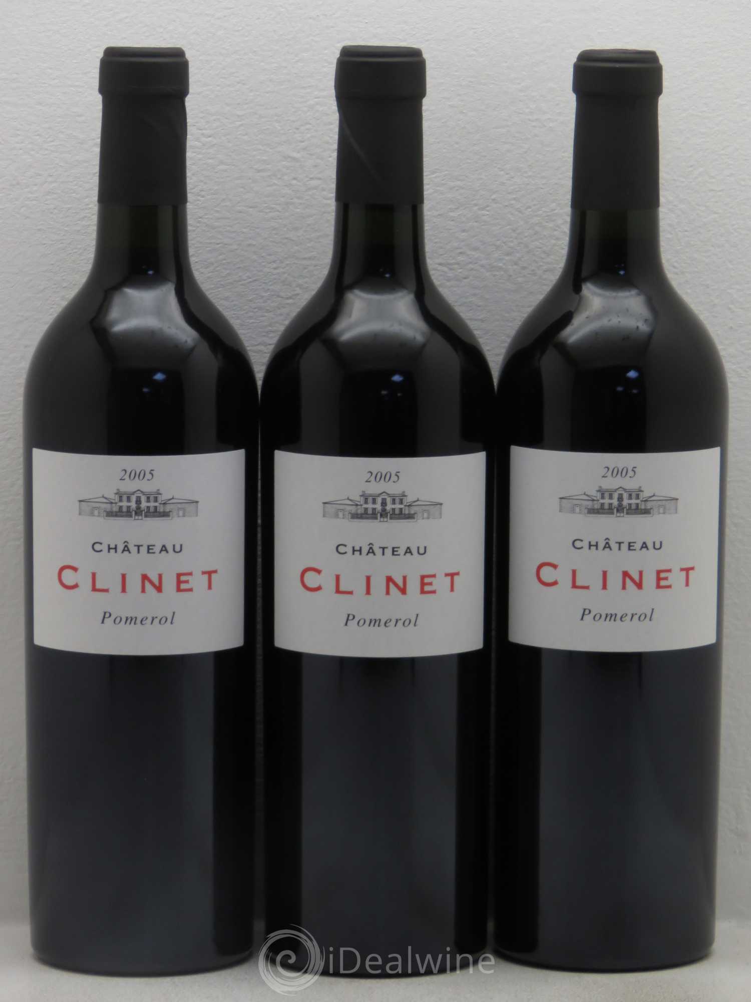 Château Clinet 2005 - Lot de 3 bouteilles - 0