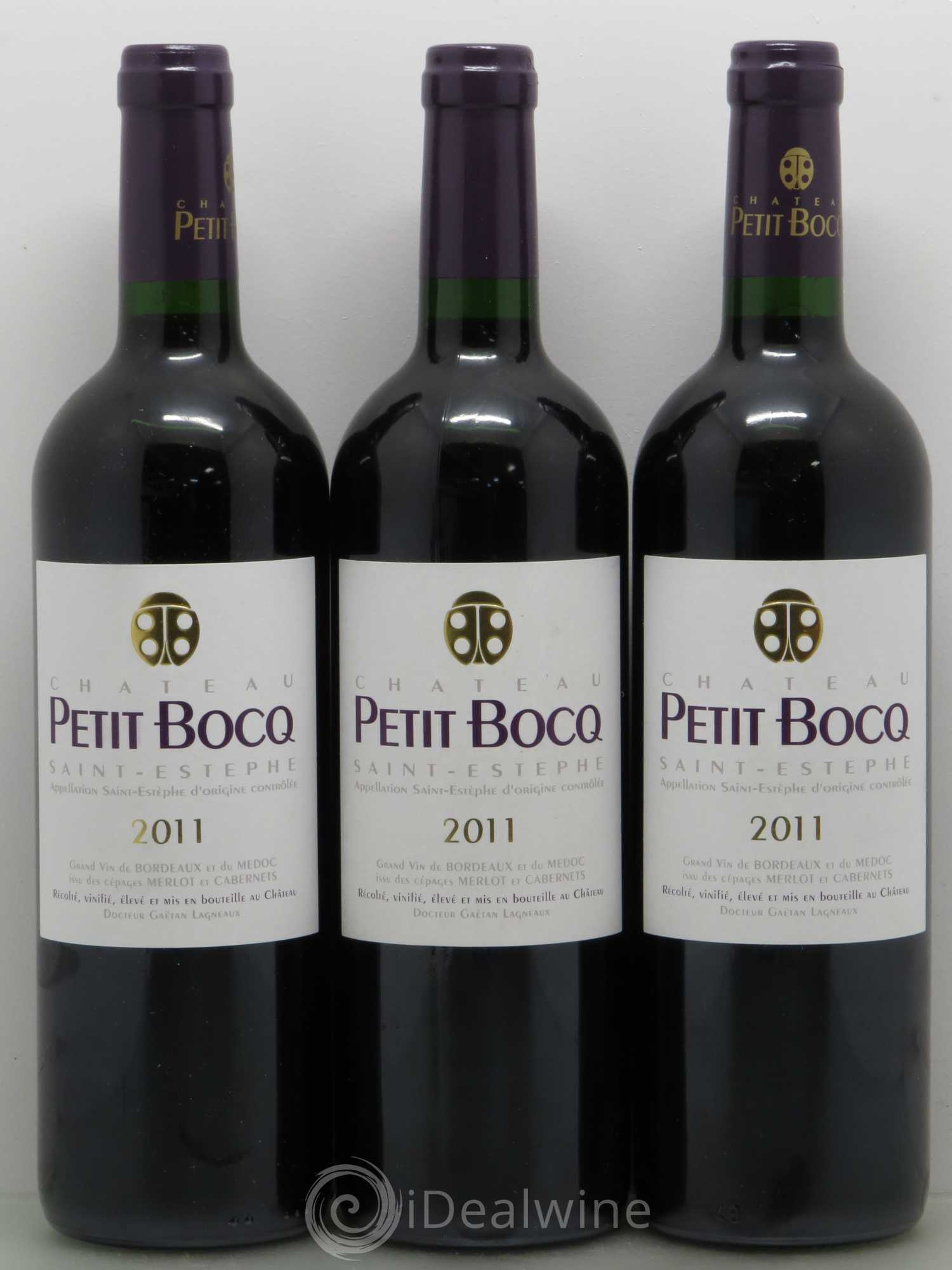Château Petit Bocq Cru Bourgeois (sans prix de réserve) 2011 - Lot de 6 bouteilles - 2
