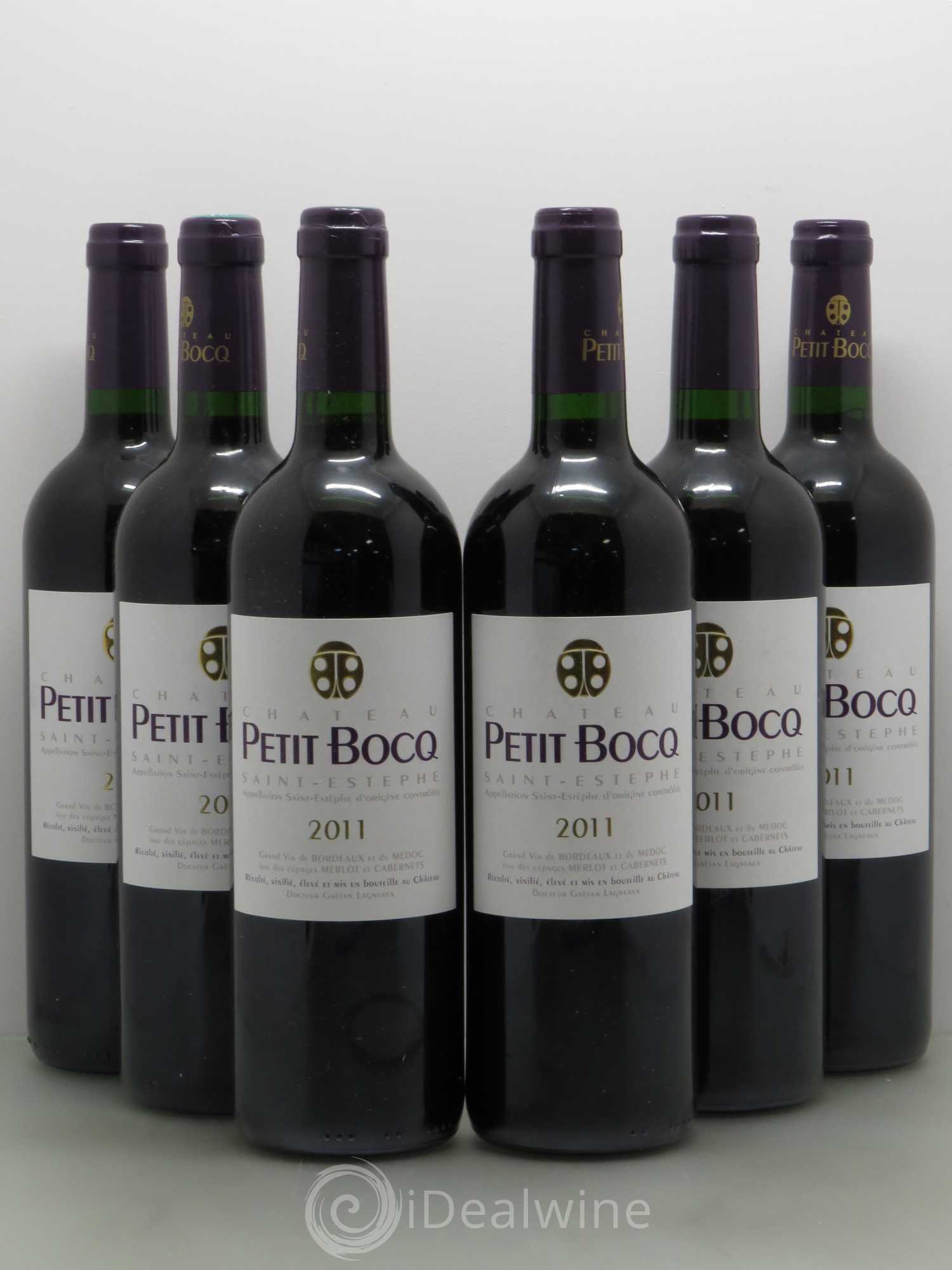 Château Petit Bocq Cru Bourgeois (sans prix de réserve) 2011 - Lot de 6 bouteilles - 0