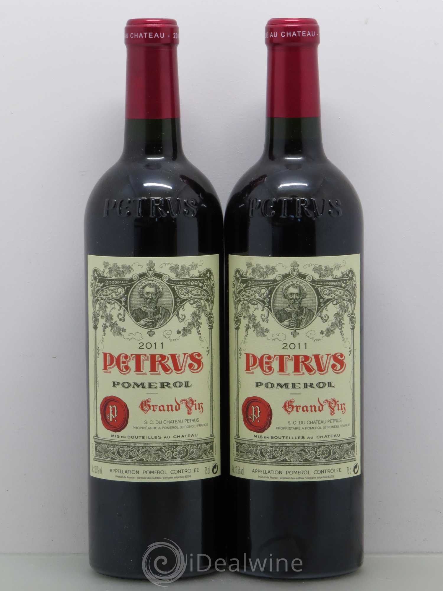 Petrus 2011 - Lot de 2 bouteilles - 0