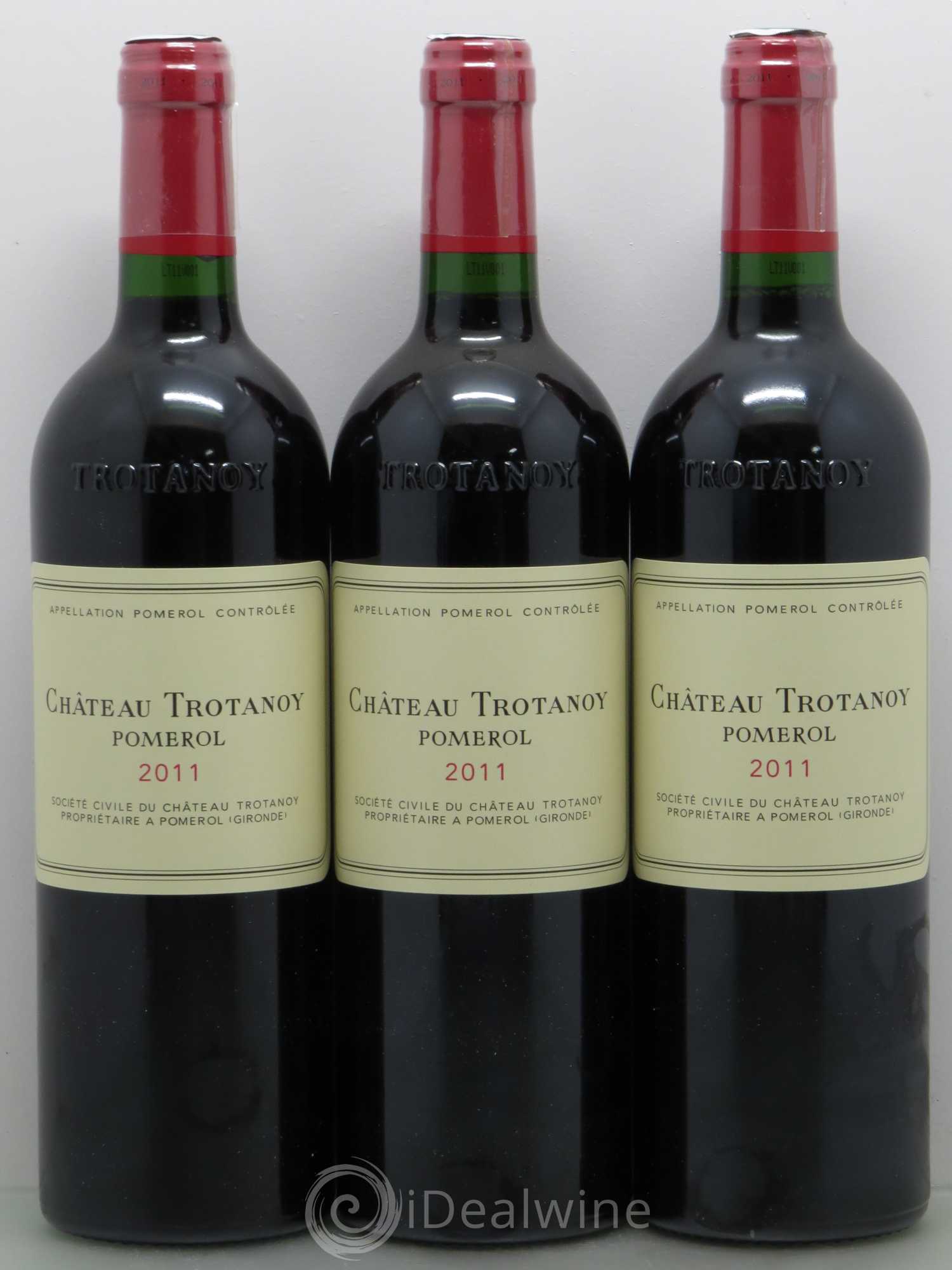 Château Trotanoy 2011 - Lot de 3 bouteilles - 0
