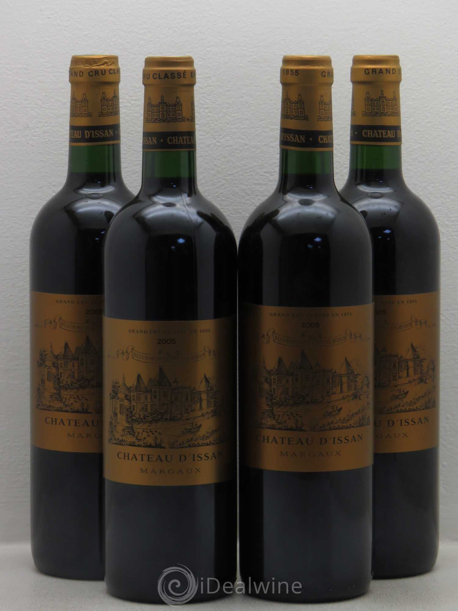 Château d'Issan 3ème Grand Cru Classé 2005 - Lot de 4 bouteilles - 0