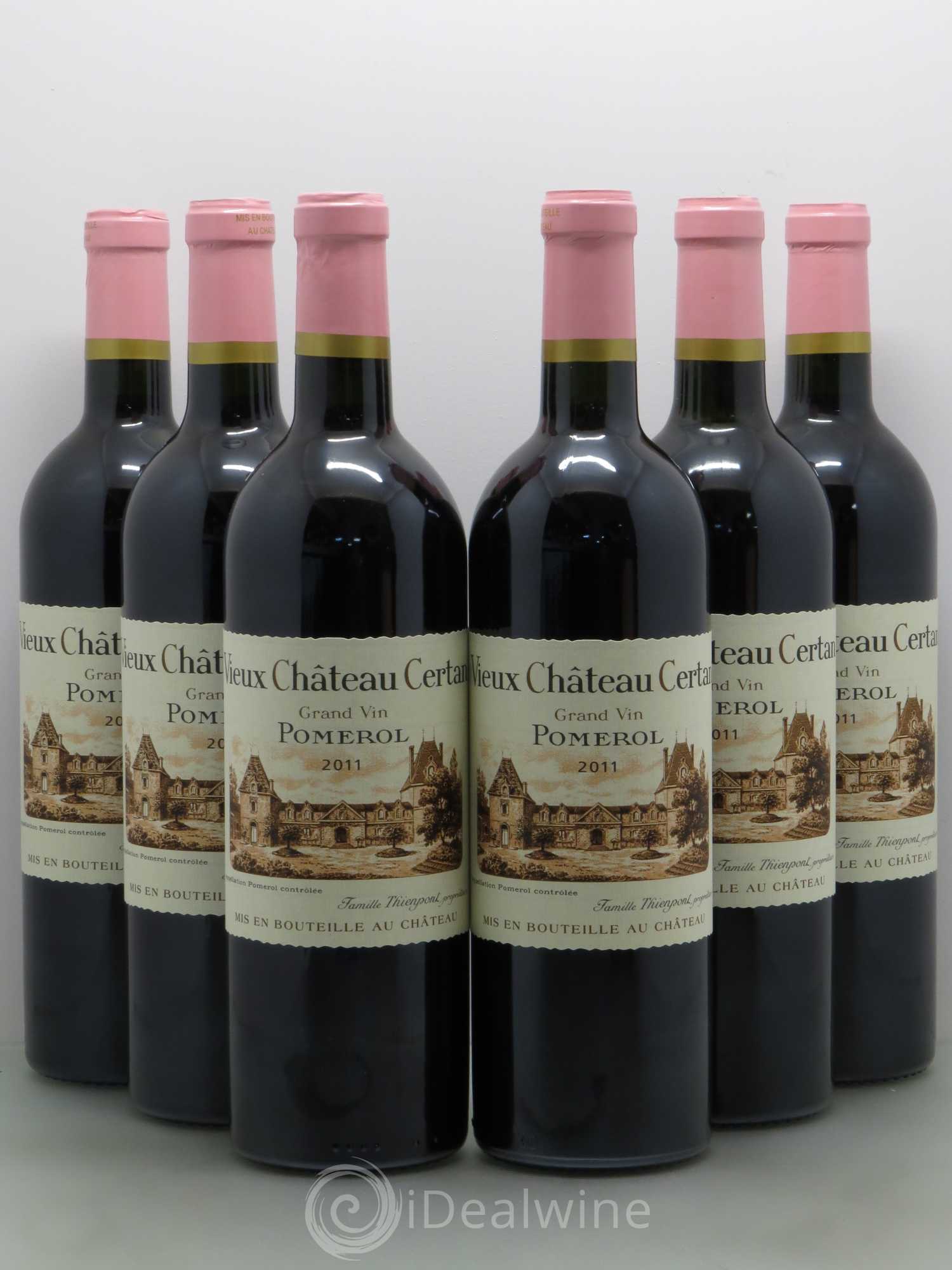 Vieux Château Certan 2011 - Lot de 6 bouteilles - 0