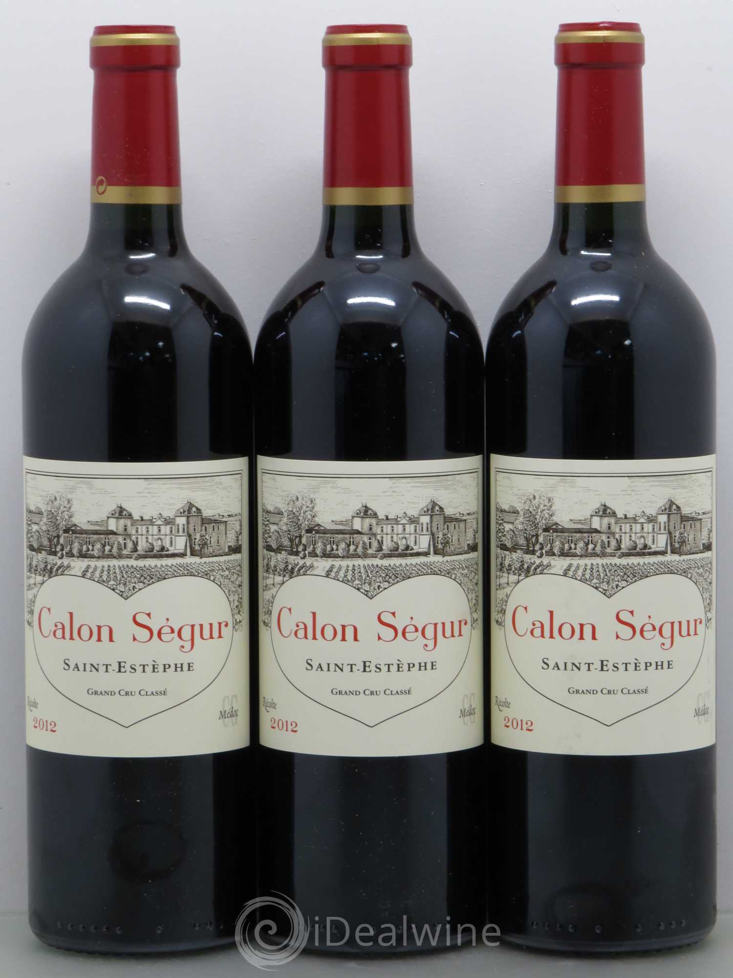 Château Calon Ségur 3ème Grand Cru Classé 2012 - Lot de 6 bouteilles - 1