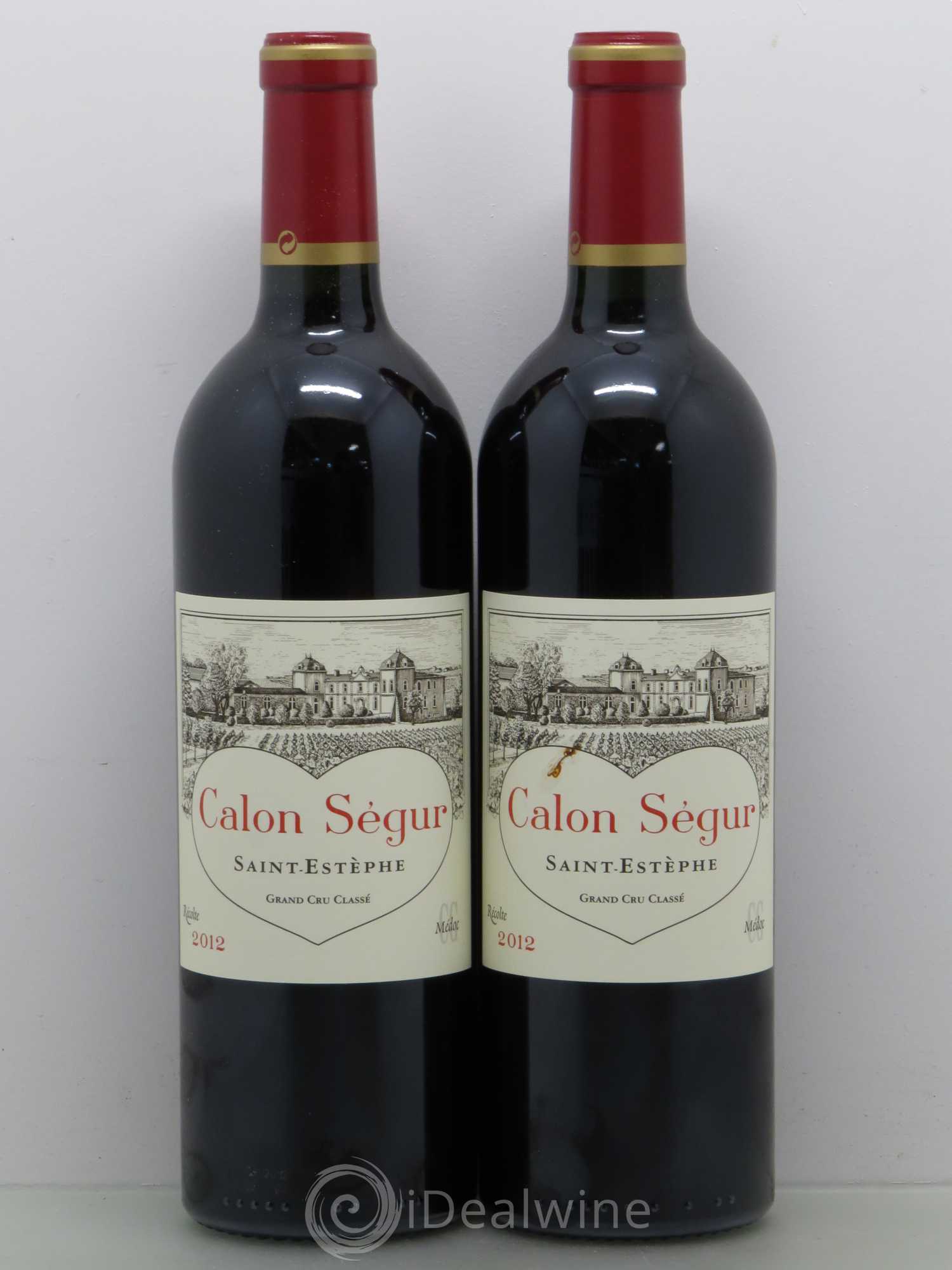 Château Calon Ségur 3ème Grand Cru Classé 2012 - Lot de 2 bouteilles - 0