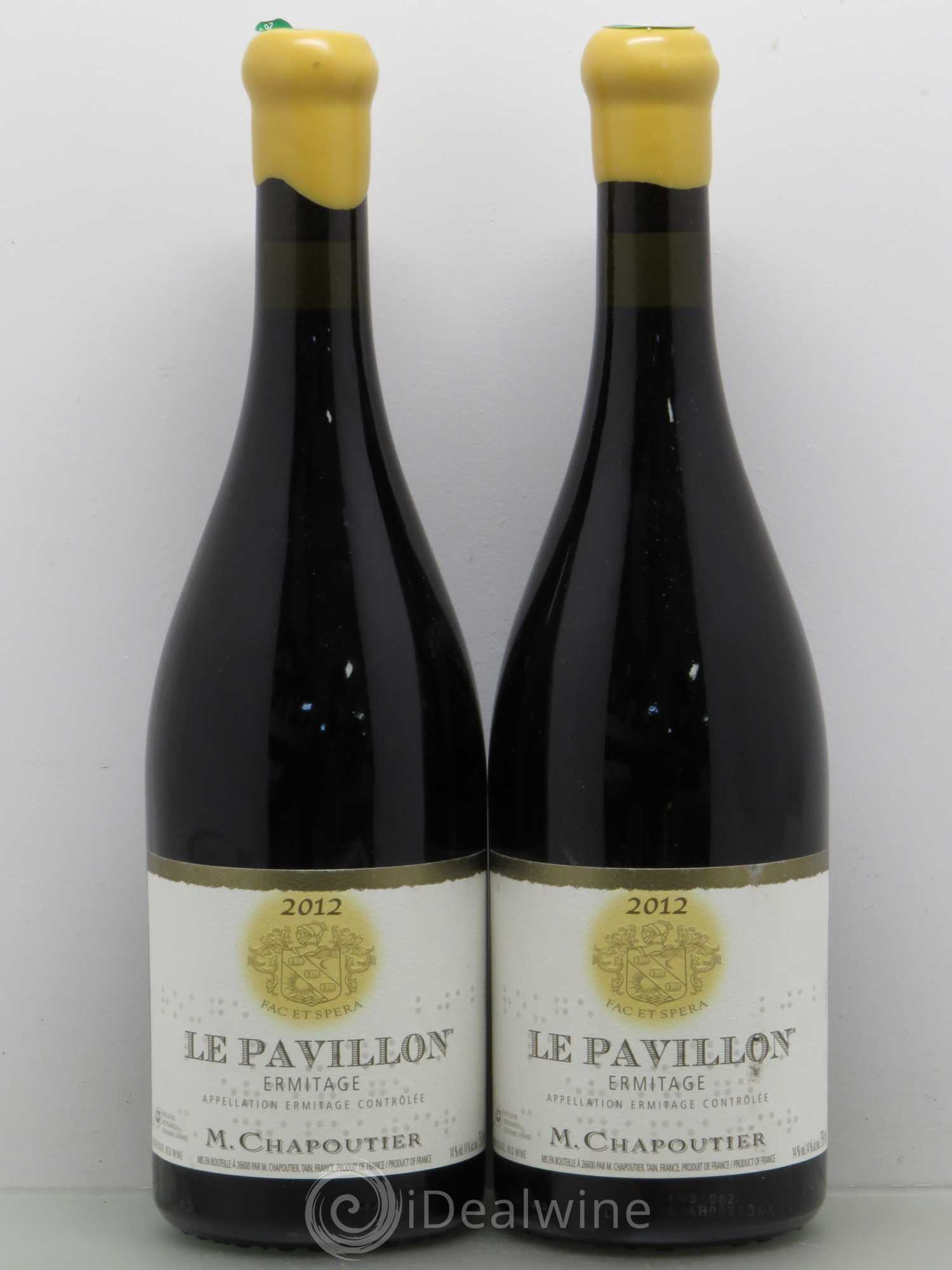 Hermitage Ermitage Le Pavillon Chapoutier 2012 - Lot de 2 bouteilles - 0