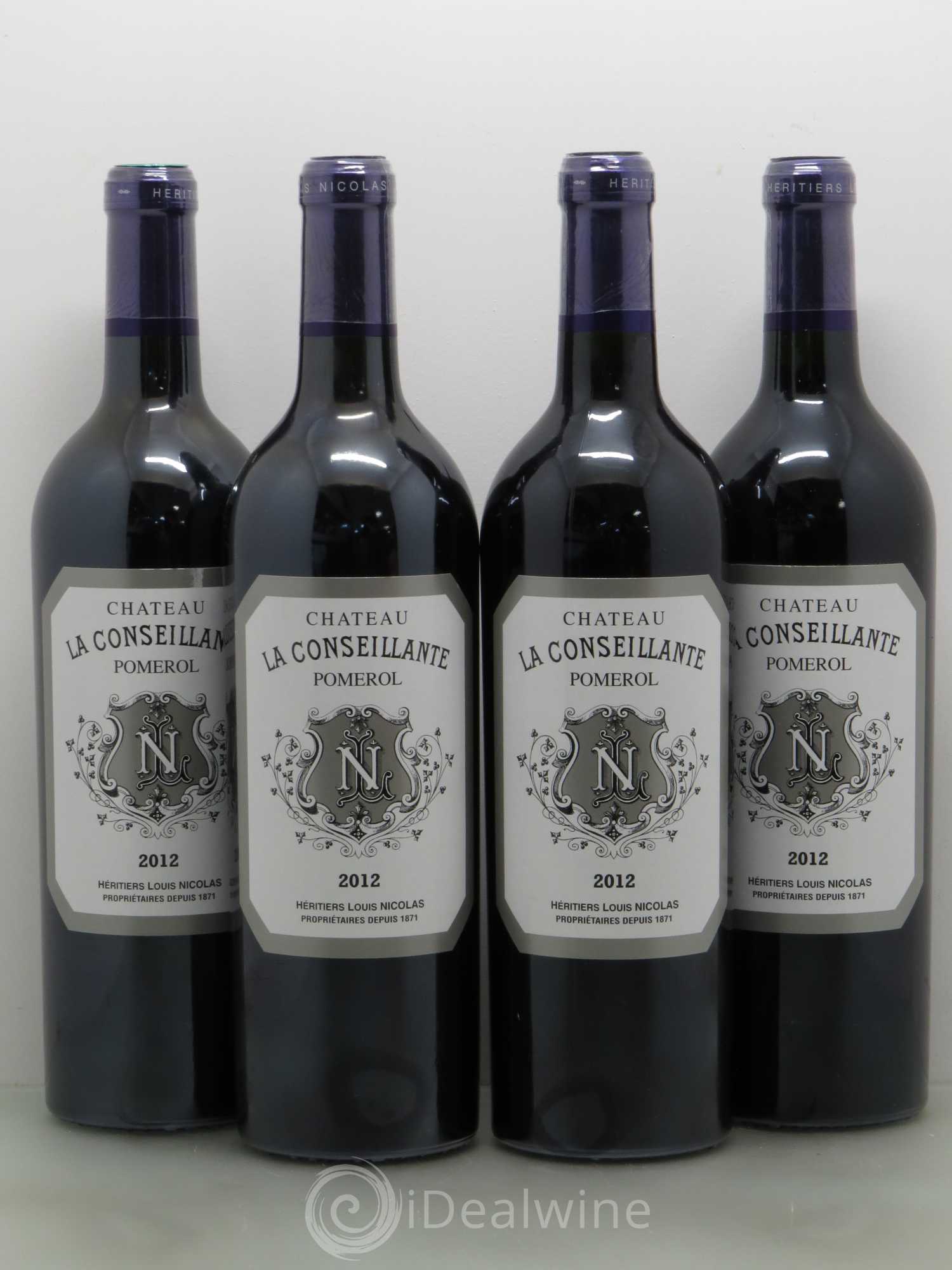 Château la Conseillante 2012 - Lot de 4 bouteilles - 0