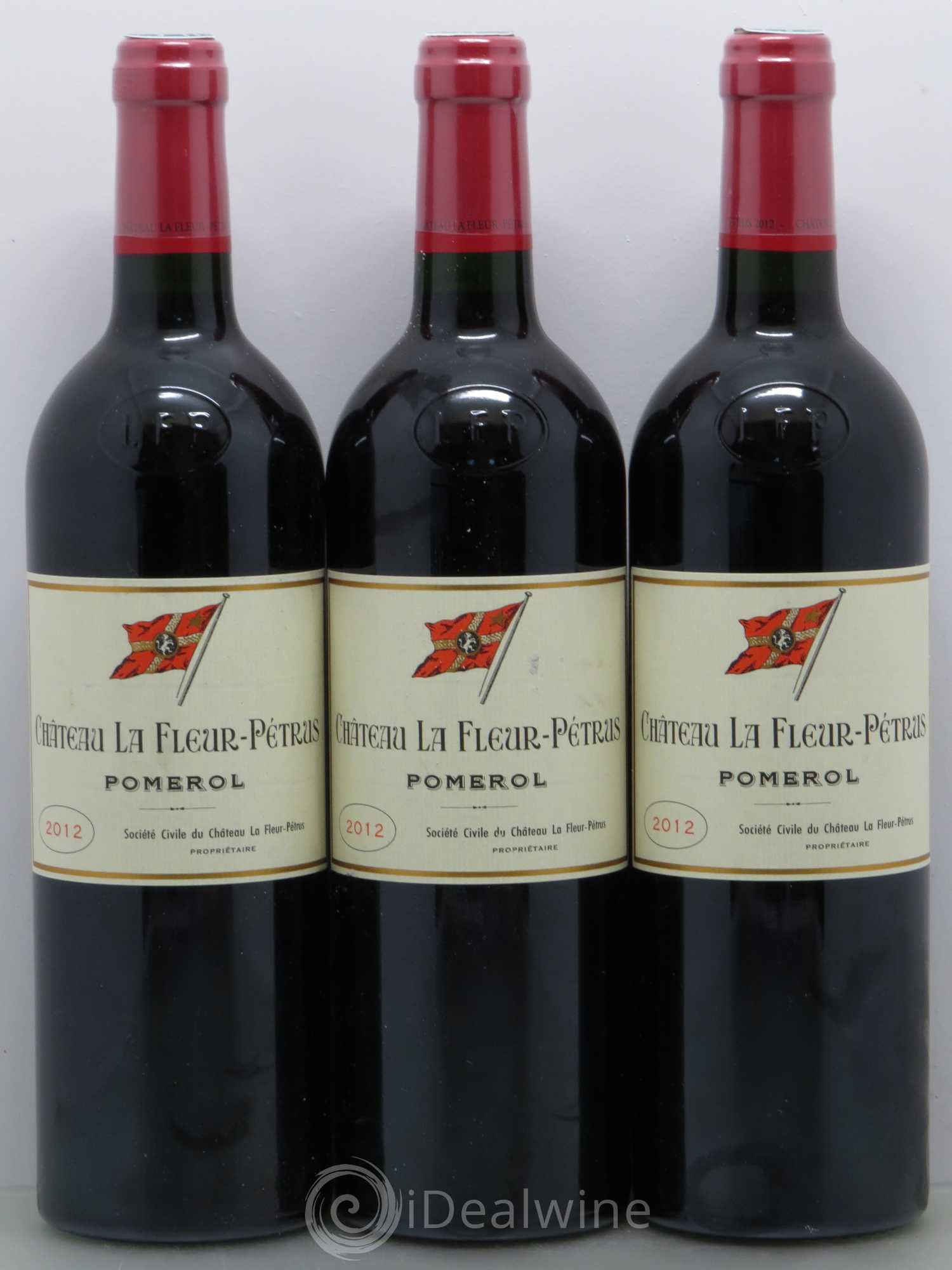 Château la Fleur Petrus 2012 - Lot de 3 bouteilles - 0