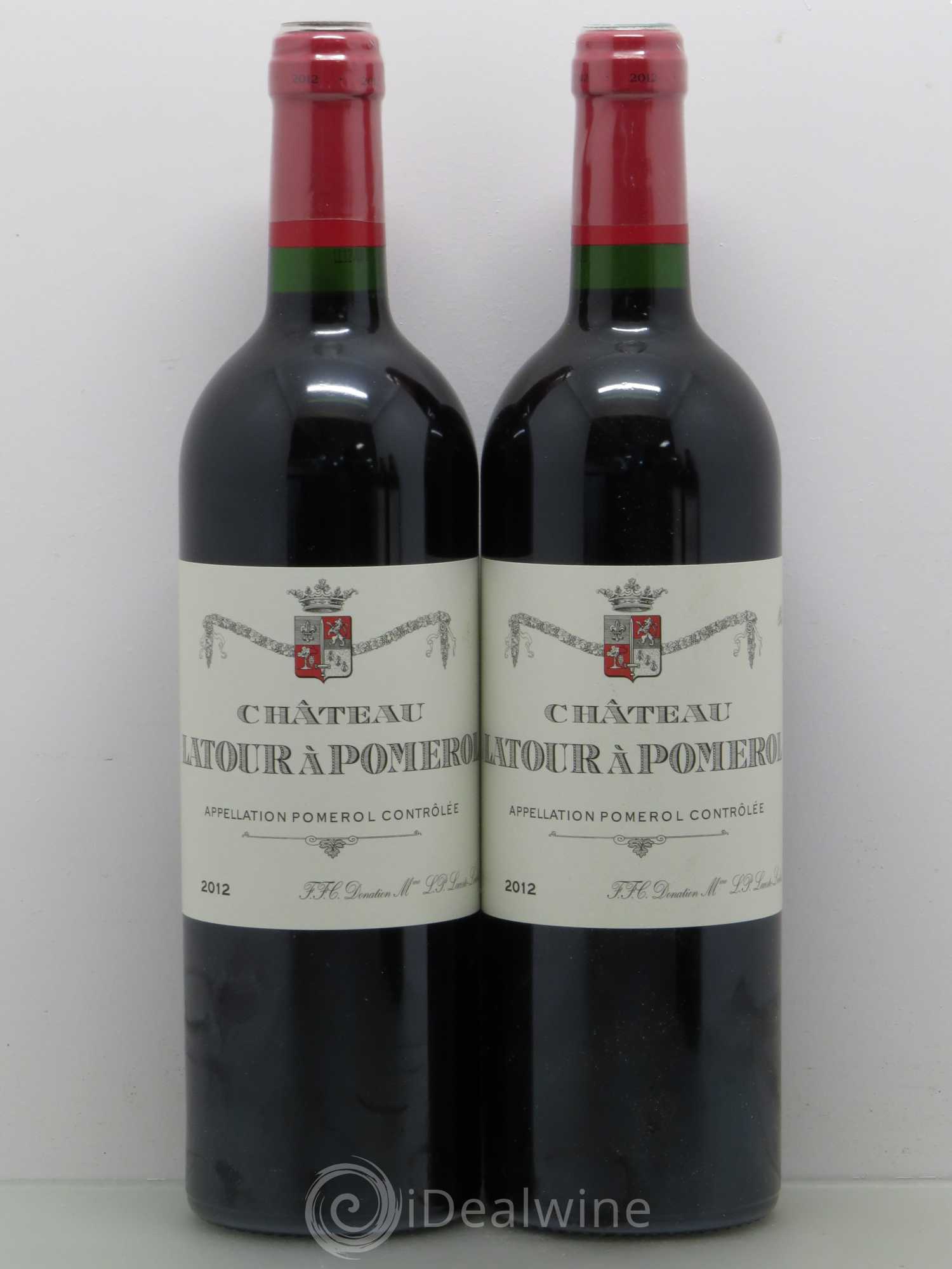 Château Latour à Pomerol 2012 - Lot de 2 bouteilles - 0