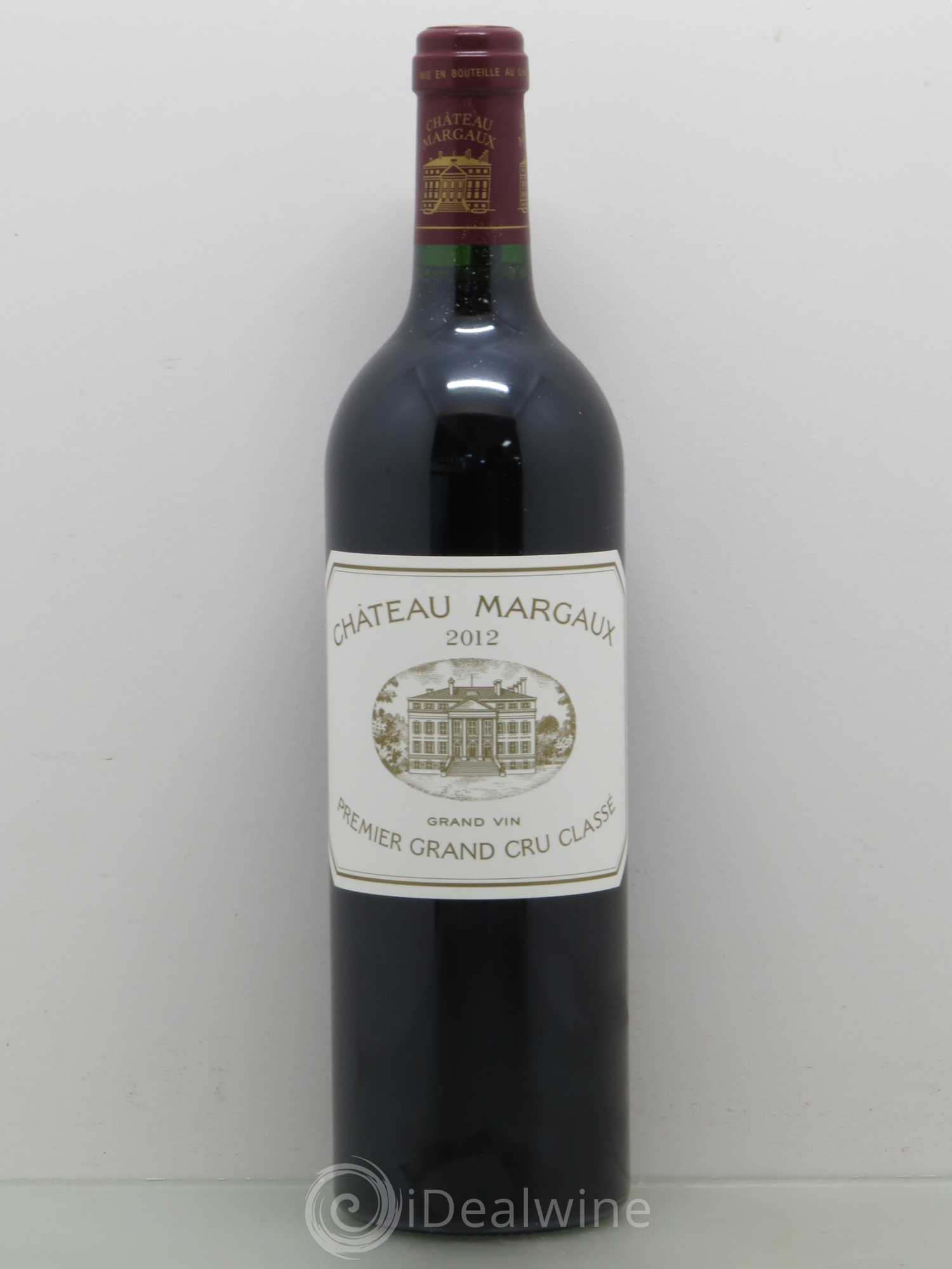 Château Margaux 1er Grand Cru Classé 2012 - Lot de 1 bouteille - 0